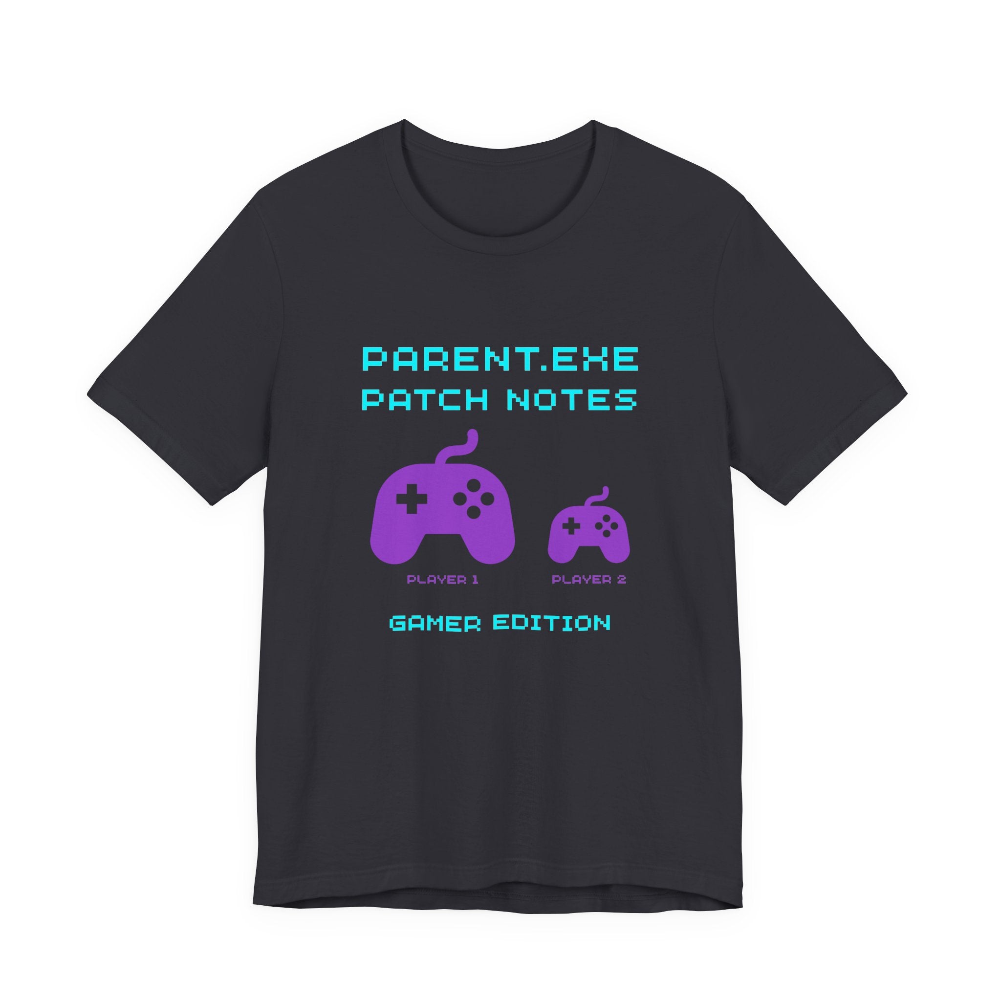 Gamer Parent Patch Notes Shirt – PARENT.EXE Gamer Edition (Front & Back Print)