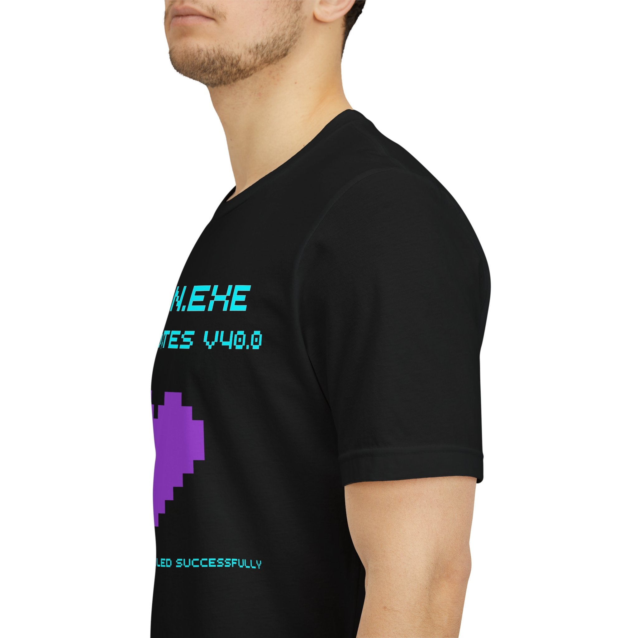 🎮 HUMAN.EXE Patch Notes v40.0 Shirt • Funny 40th Birthday Gamer T-Shirt • Retro Changelog Tee for 80s 90s Gamers • Level 40 Upgrade Gift