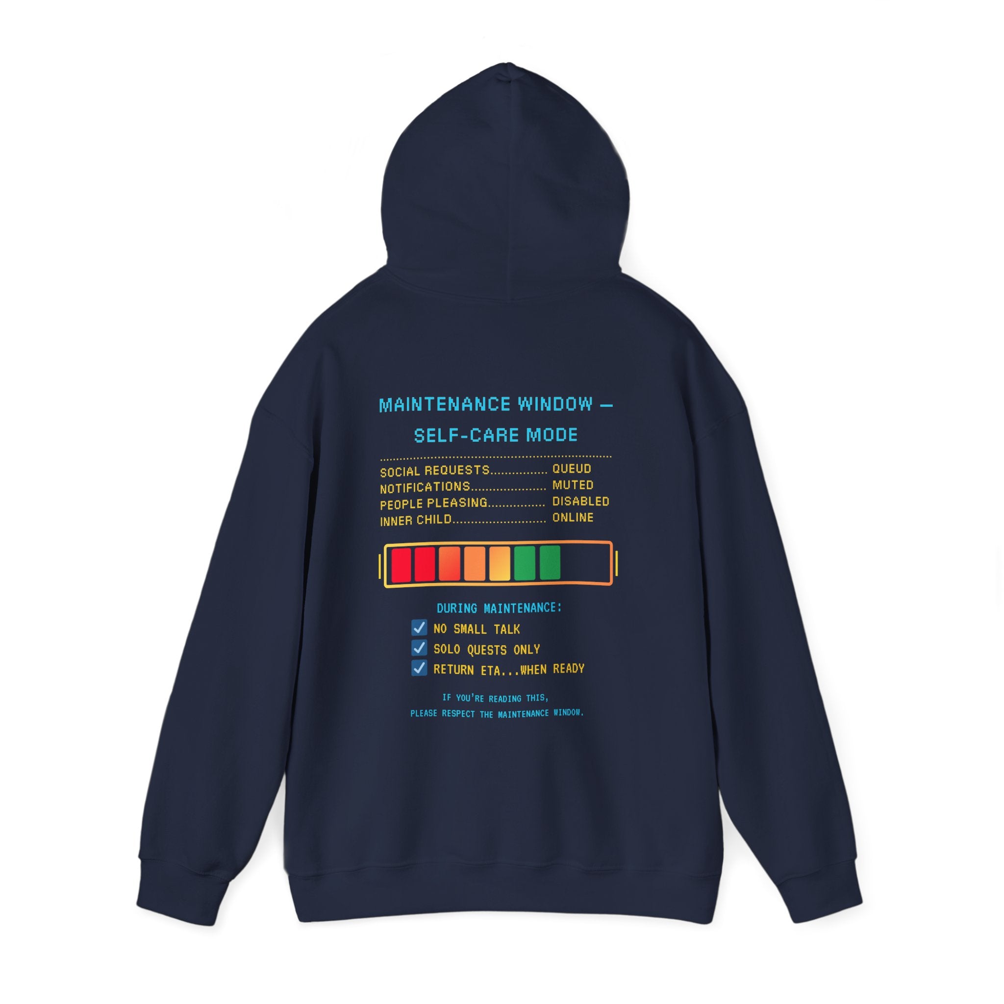 🛠️ AFK FOR MAINTENANCE Hoodie • Self-Care Mode Gamer Hoodie • Retro Pixel AFK Sweatshirt • Cozy Introvert Gamer Gift