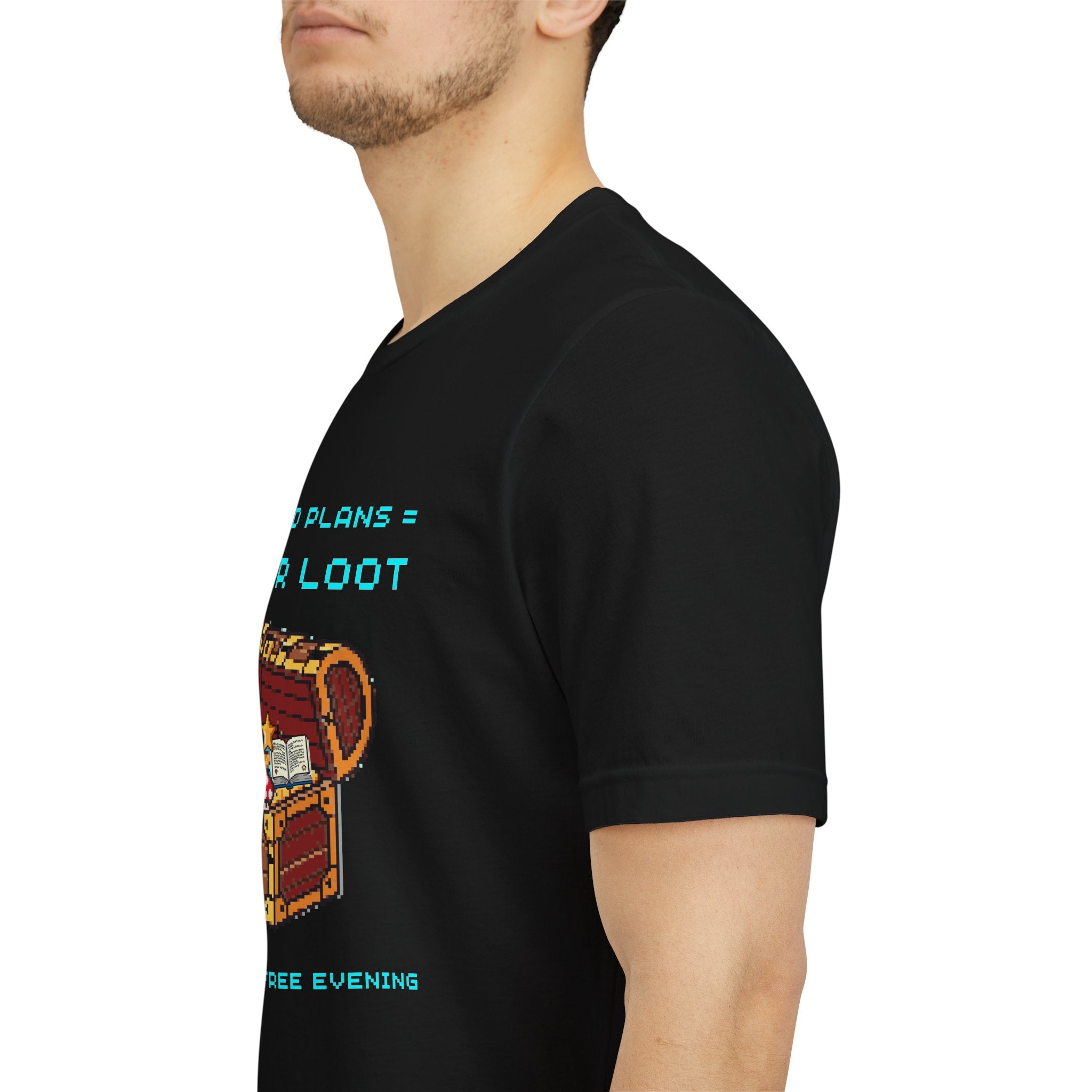 Canceled Plans = S-Tier Loot Shirt – Rare Drop: Free Evening Gamer Tee (Front & Back Print)