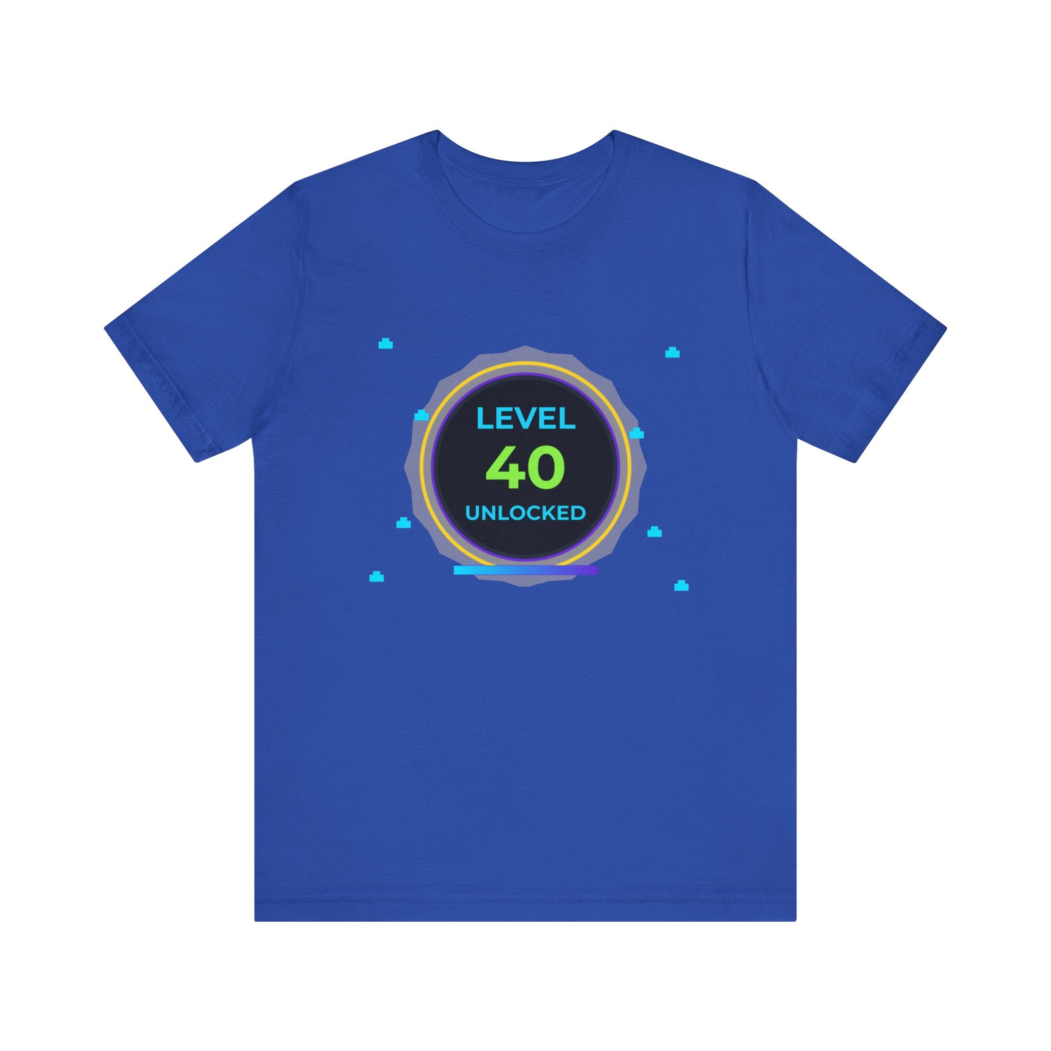 🔥 Level 40 Legend Shirt • Front + Back Design • 40th Birthday Gamer Gift • Retro Gaming Tee • Achievement Badge • Milestone Birthday