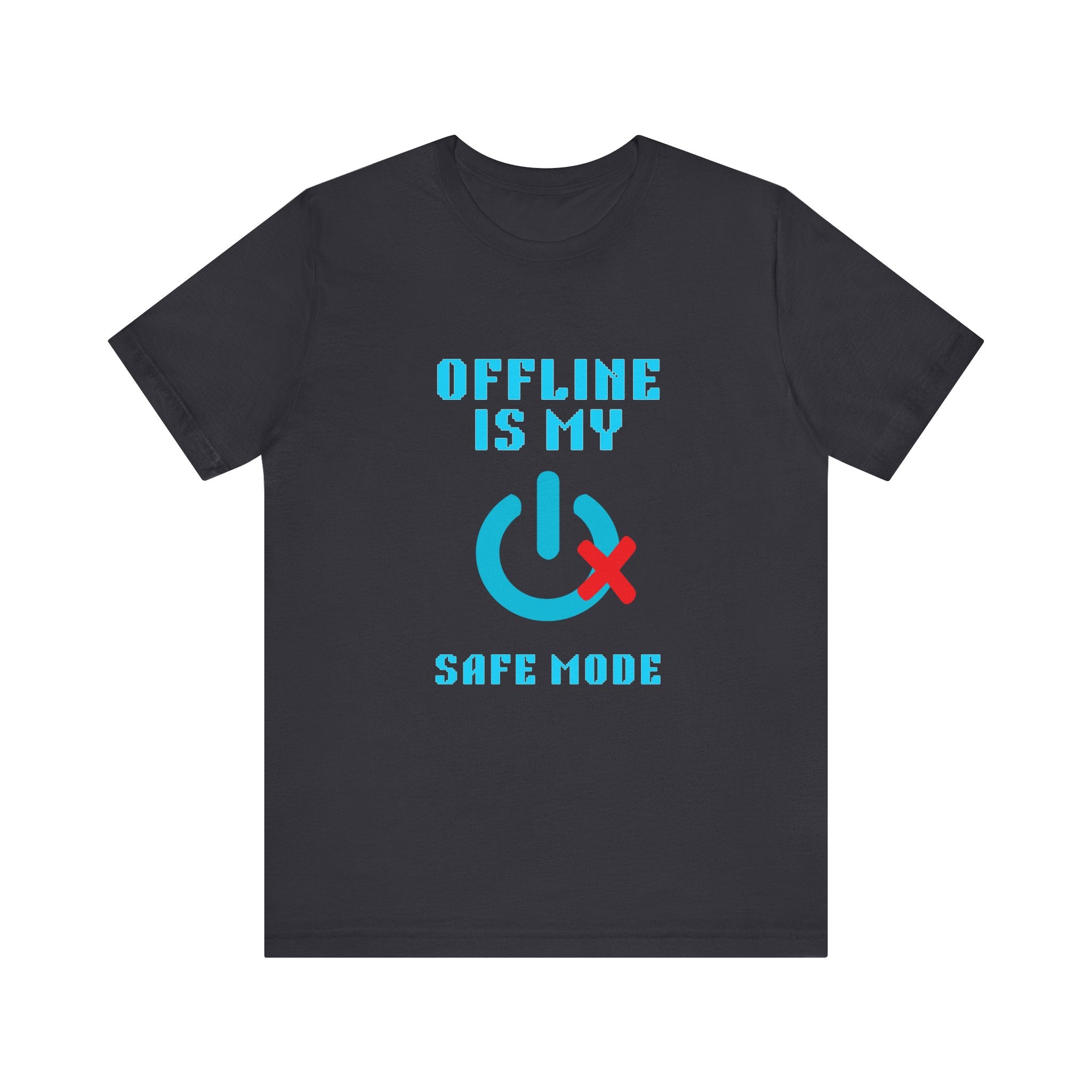 📴 OFFLINE IS MY SAFE MODE Shirt • Connection Status Offline by Choice Tee • Retro Introvert Gamer T-Shirt • Cozy Solo Quest 80s 90s Gift