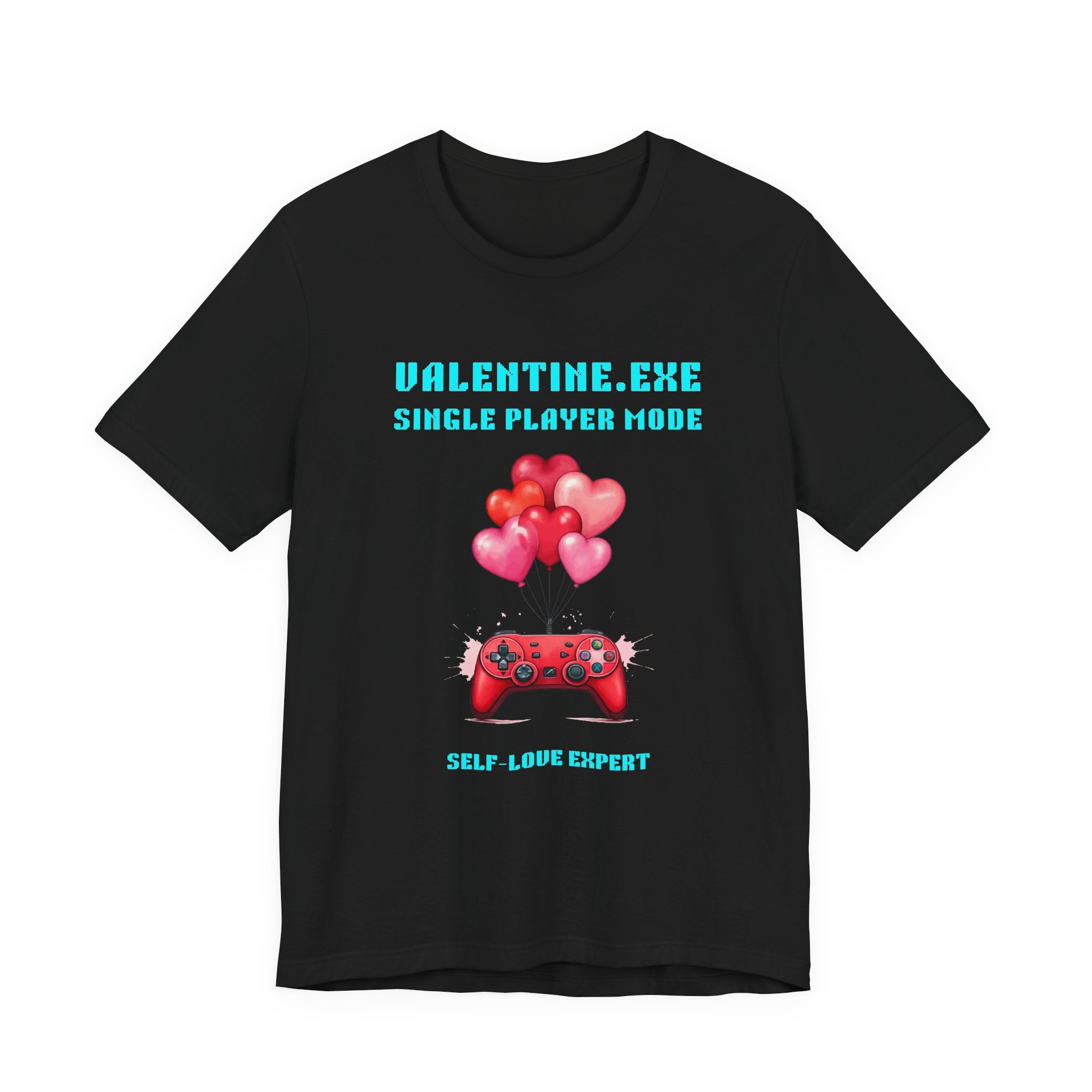 Valentine Exe Single Player Mode Shirt | Funny Anti Valentines Day Gift | Self Love Gift | Introvert Valentine Tee | Unique Gift for Singles