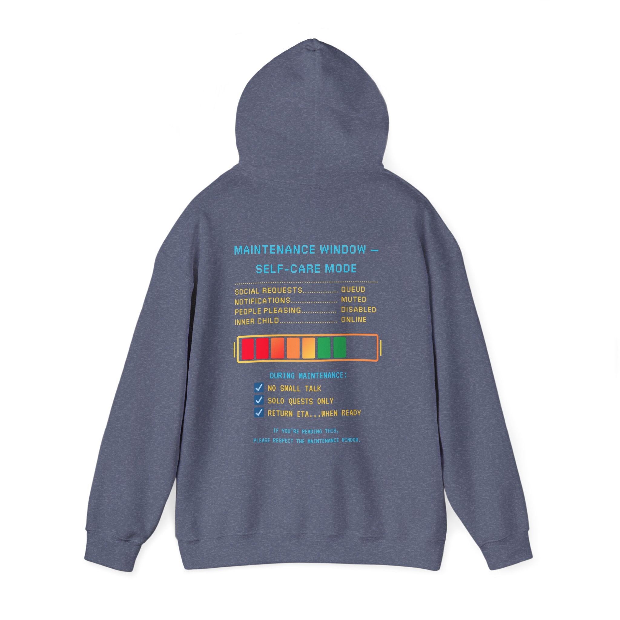 🛠️ AFK FOR MAINTENANCE Hoodie • Self-Care Mode Gamer Hoodie • Retro Pixel AFK Sweatshirt • Cozy Introvert Gamer Gift