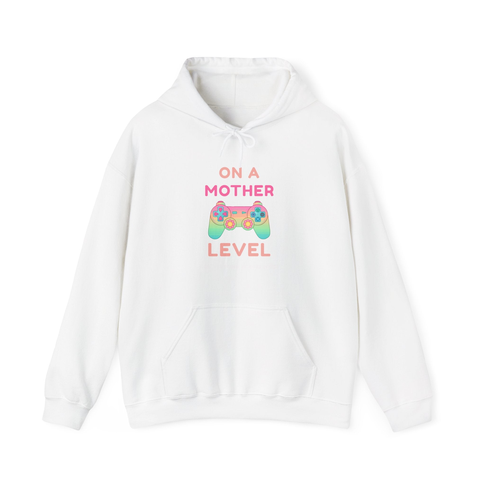 On a Mother Level – Multitasking in Boss Mode Gamer Mom Hoodie (Front & Back Print)