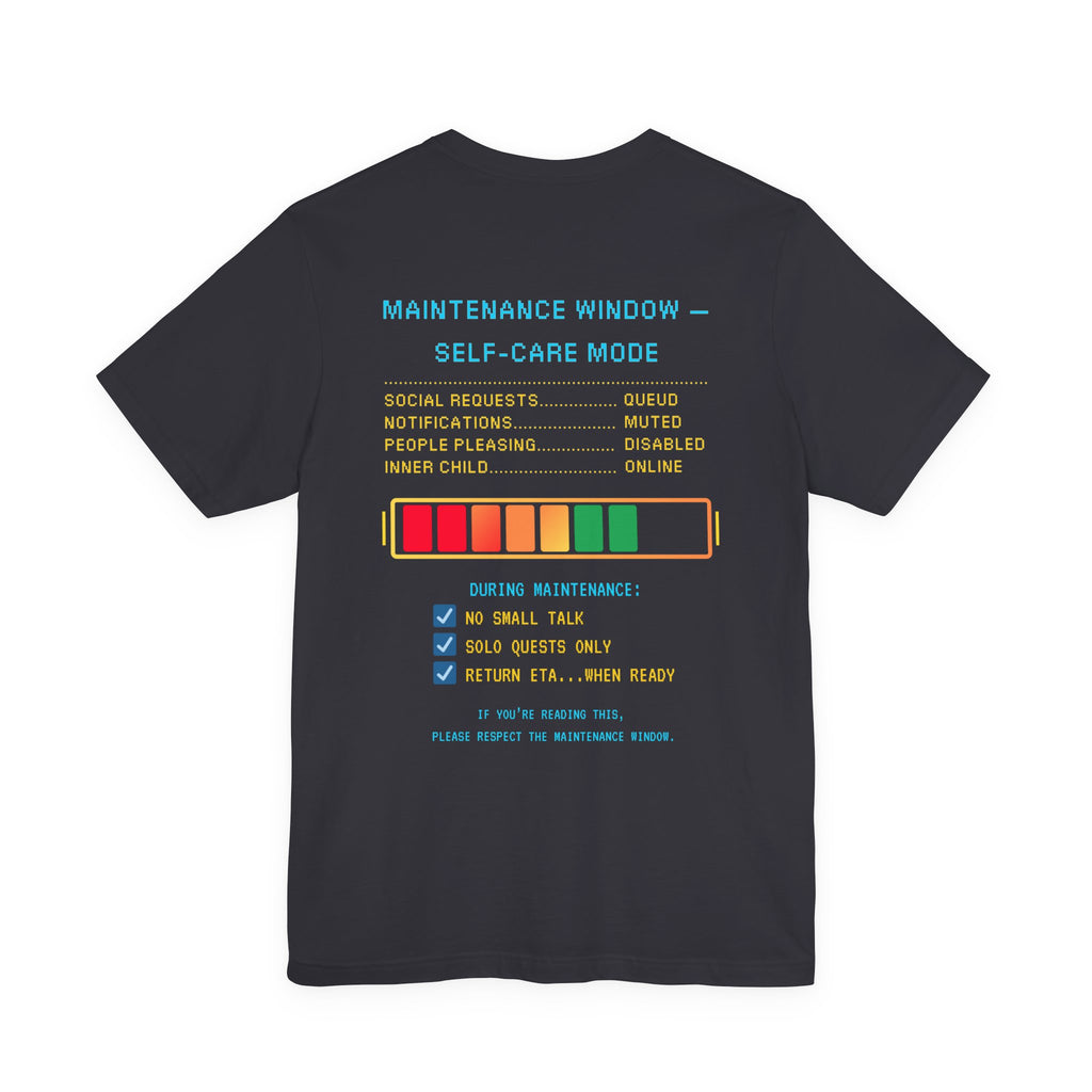 🛠️ AFK FOR MAINTENANCE Shirt • Self-Care Mode Gamer T-Shirt • Retro Pixel AFK Tee for Introverts • 80s 90s Video Game Gift