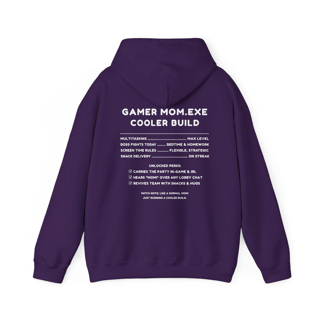 Gamer Mom – Like a Normal Mom, Only Way Cooler Hoodie (Front & Back Print)