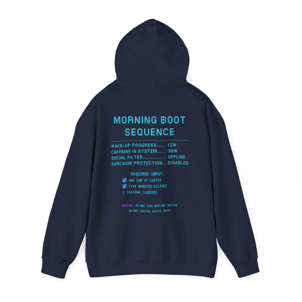 ☕ HUMAN.EXE NEEDS COFFEE Hoodie • Insert Coffee to Respawn Gamer Hoodie • Morning Boot Sequence Pixel Sweatshirt • Cozy Retro Gamer Gift