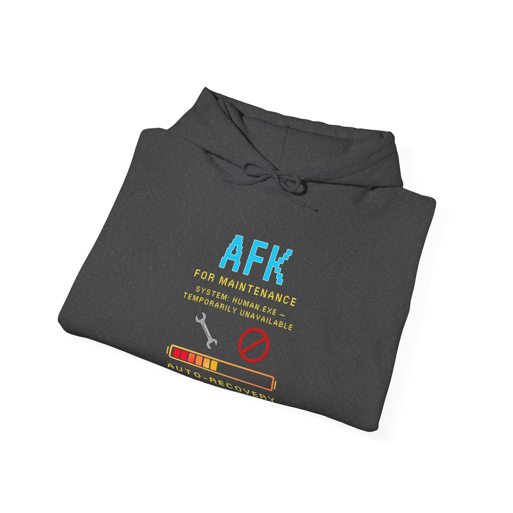 🛠️ AFK FOR MAINTENANCE Hoodie • Self-Care Mode Gamer Hoodie • Retro Pixel AFK Sweatshirt • Cozy Introvert Gamer Gift