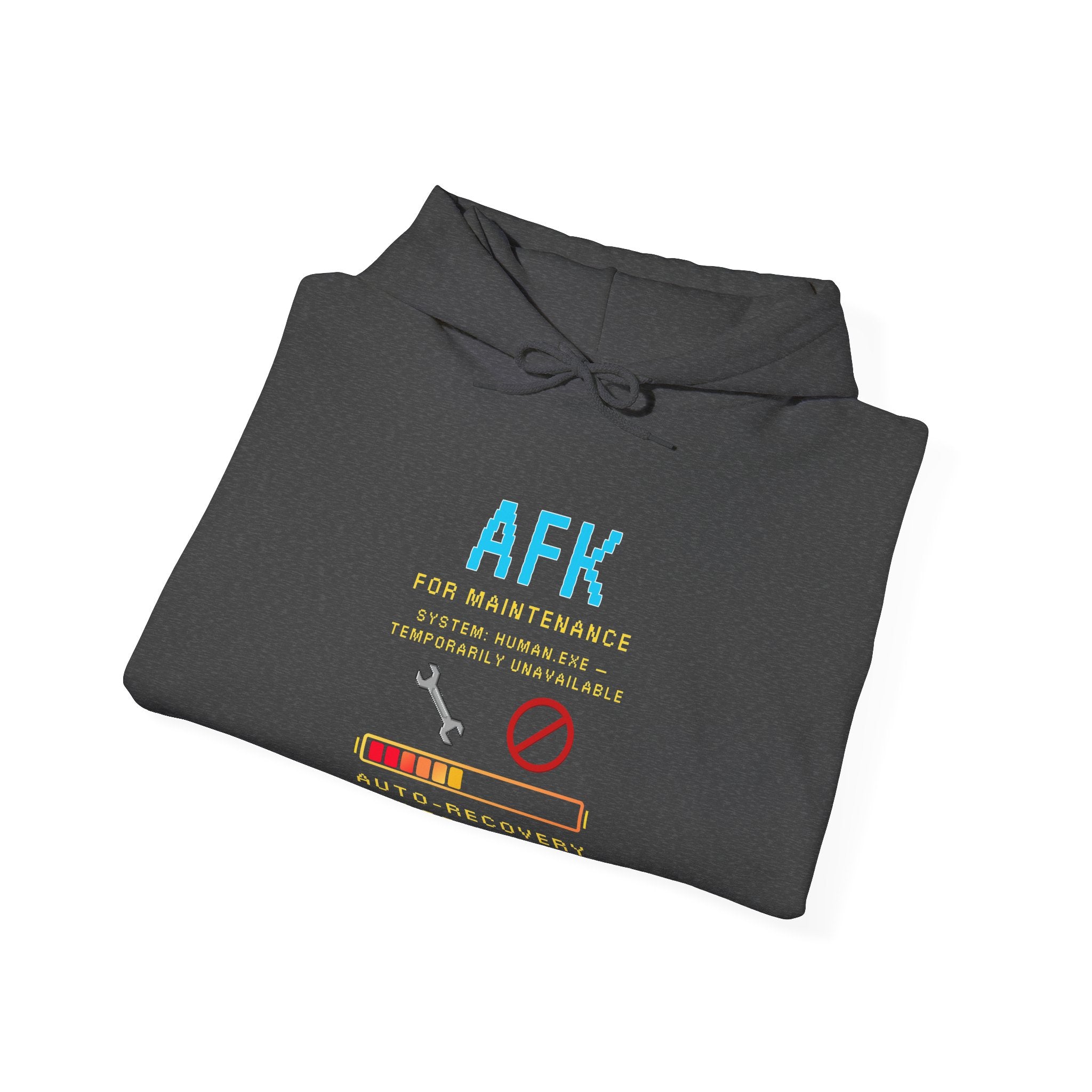 🛠️ AFK FOR MAINTENANCE Hoodie • Self-Care Mode Gamer Hoodie • Retro Pixel AFK Sweatshirt • Cozy Introvert Gamer Gift