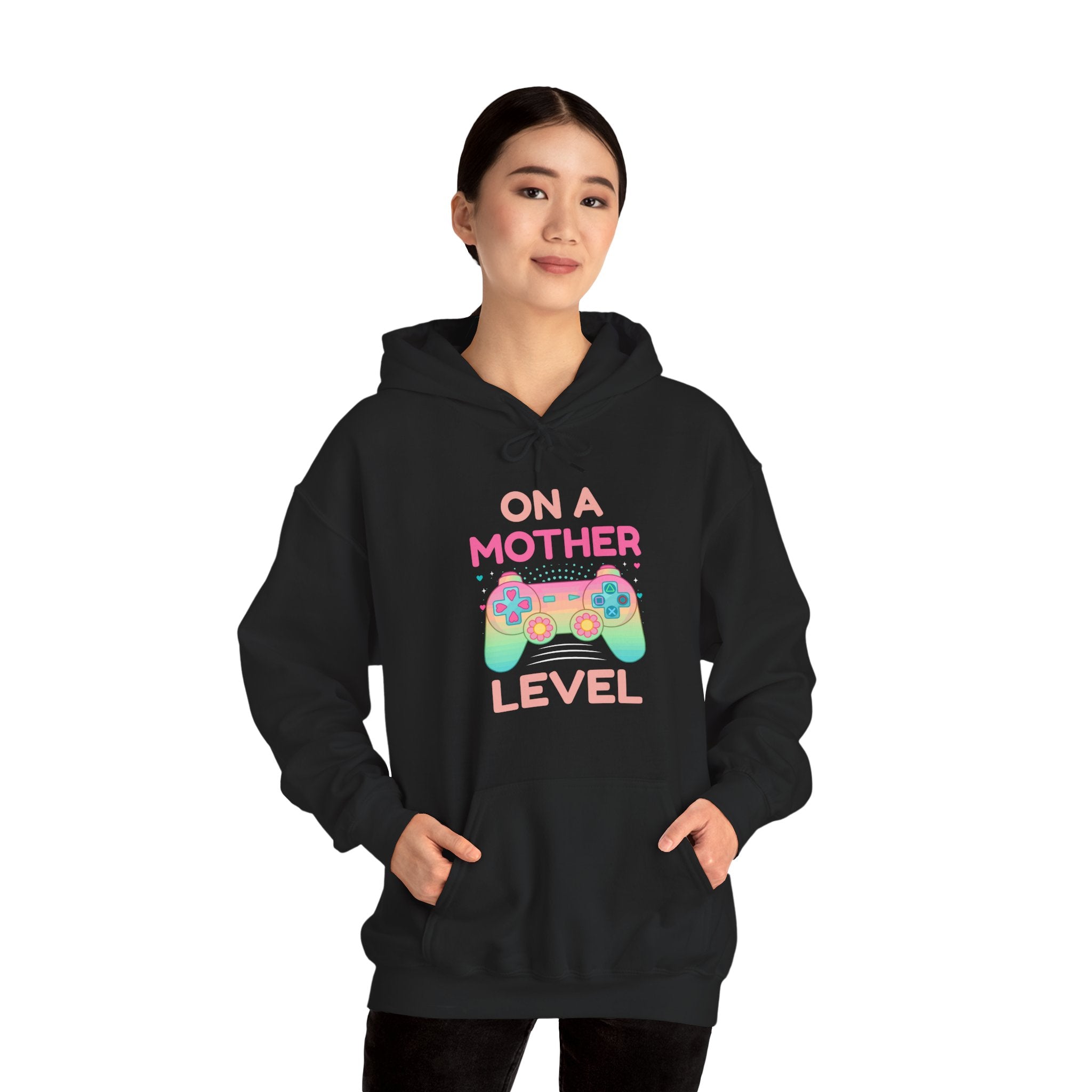 👑 On A Mother Level Hoodie | The Ultimate Mom-Level Gear | Cozy Gaming Sweatshirt