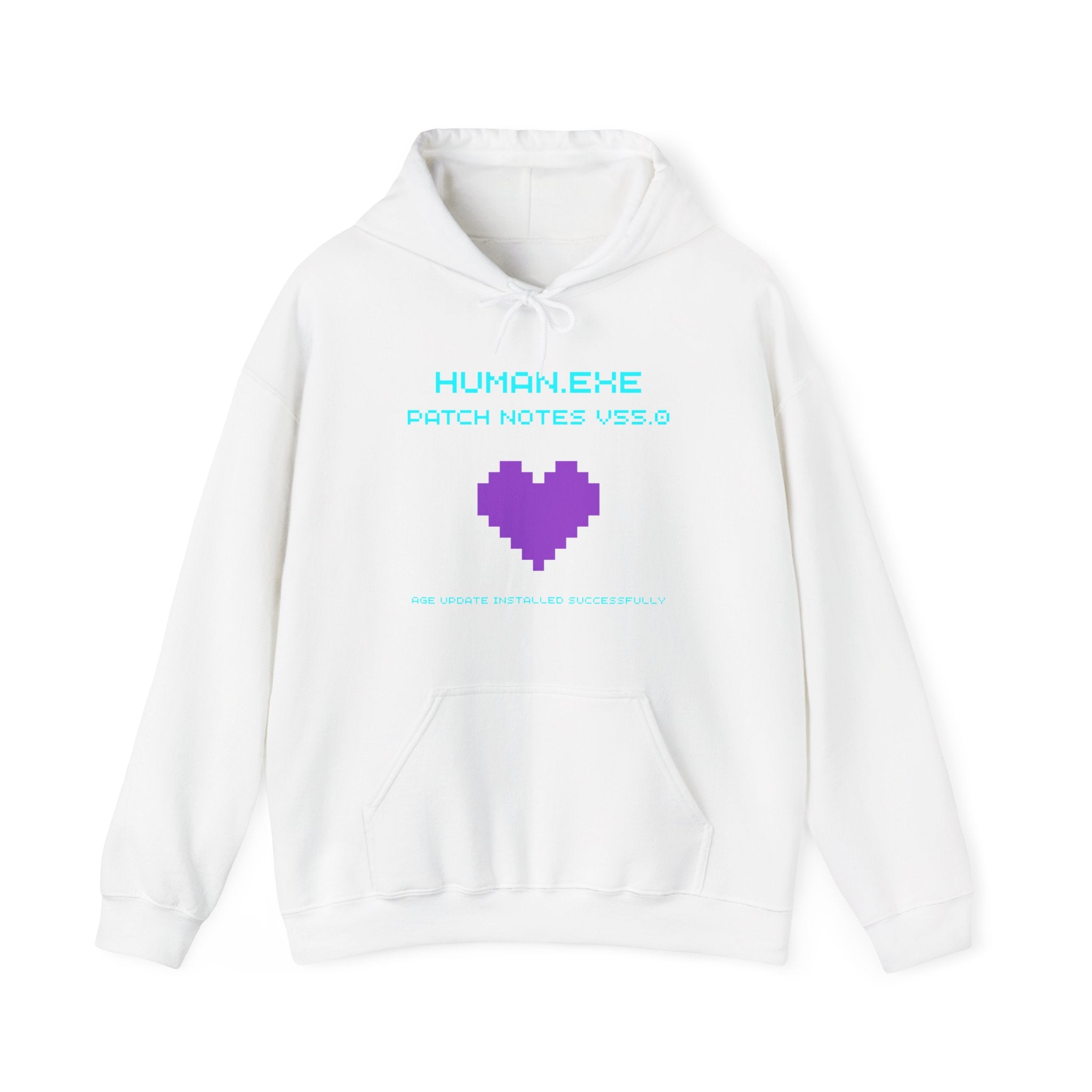 🎮 HUMAN.EXE Patch Notes v 55.0 Hoodie • Funny 55th Birthday Gamer Hoodie • Retro Changelog Sweatshirt • Cozy Level 55 Upgrade Gift