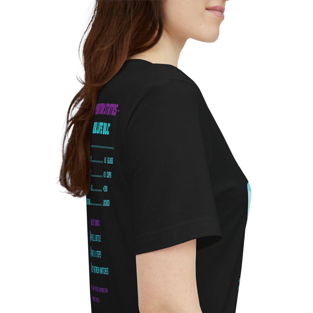 💧 HUMAN.EXE NEEDS WATER Shirt • Hydration Quest Gamer Tee • Retro 80s 90s Video Game T-Shirt • Funny Introvert Gift for Gamers