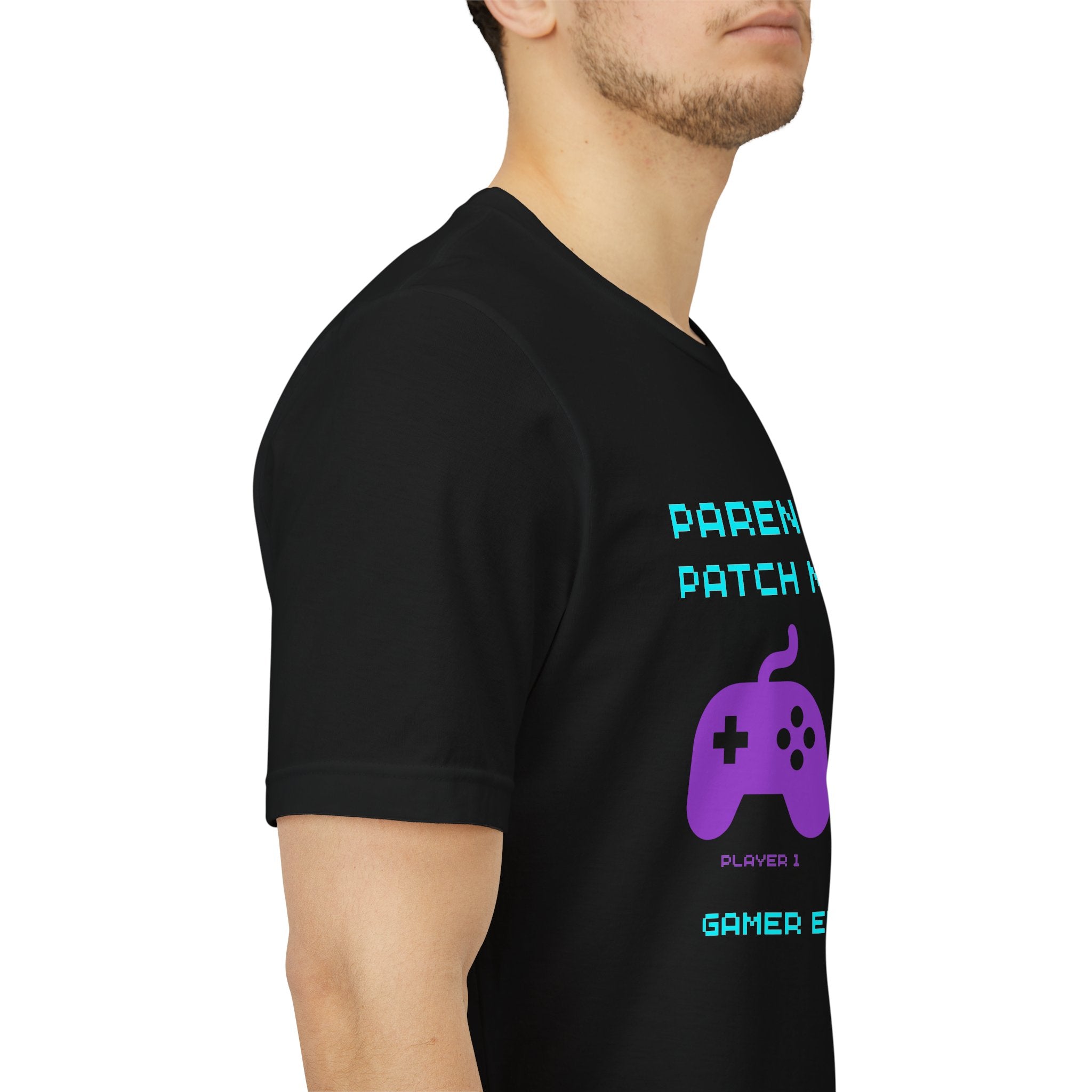 Gamer Parent Patch Notes Shirt – PARENT.EXE Gamer Edition (Front & Back Print)