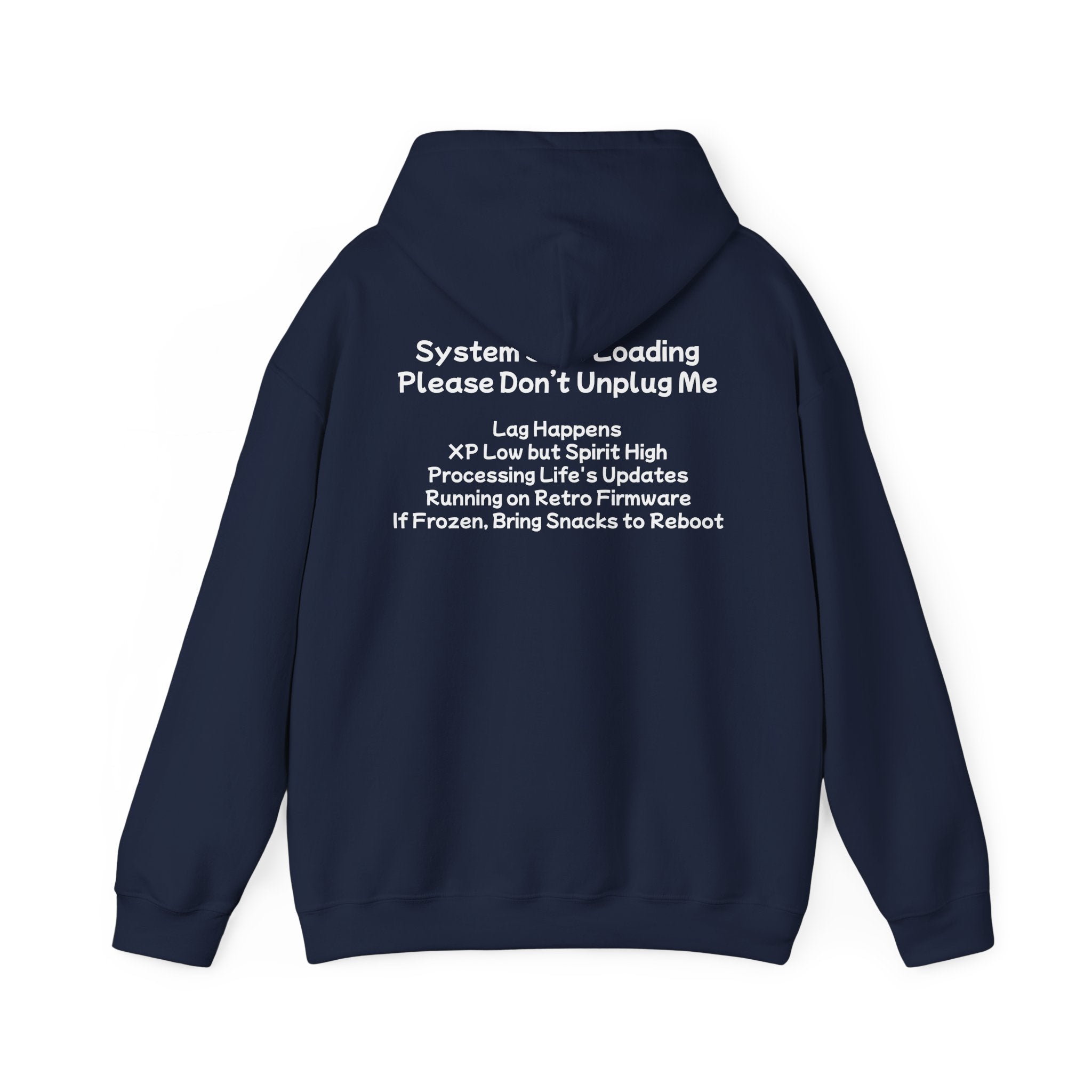 🔥 Saving My Sanity Hoodie | Front + Back Design | Gamer Mental Health Sweatshirt | Retro Floppy Disk Gaming Humor