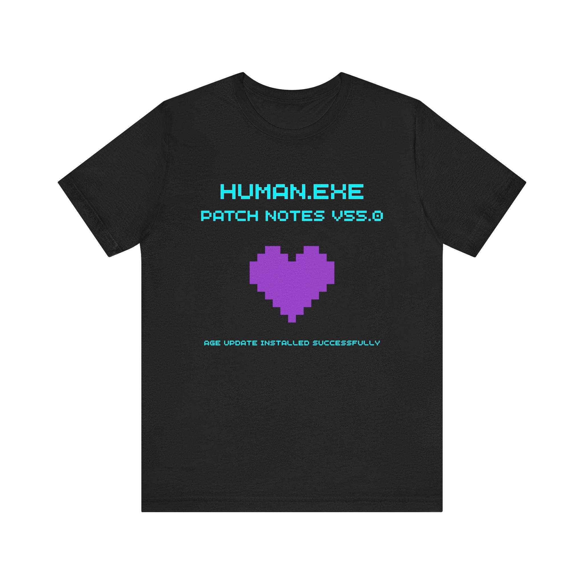 🎮 HUMAN.EXE Patch Notes v55.0 Shirt • Funny 55th Birthday Gamer T-Shirt • Retro Changelog Tee for 80s 90s Gamers • Level 55 Upgrade Gift