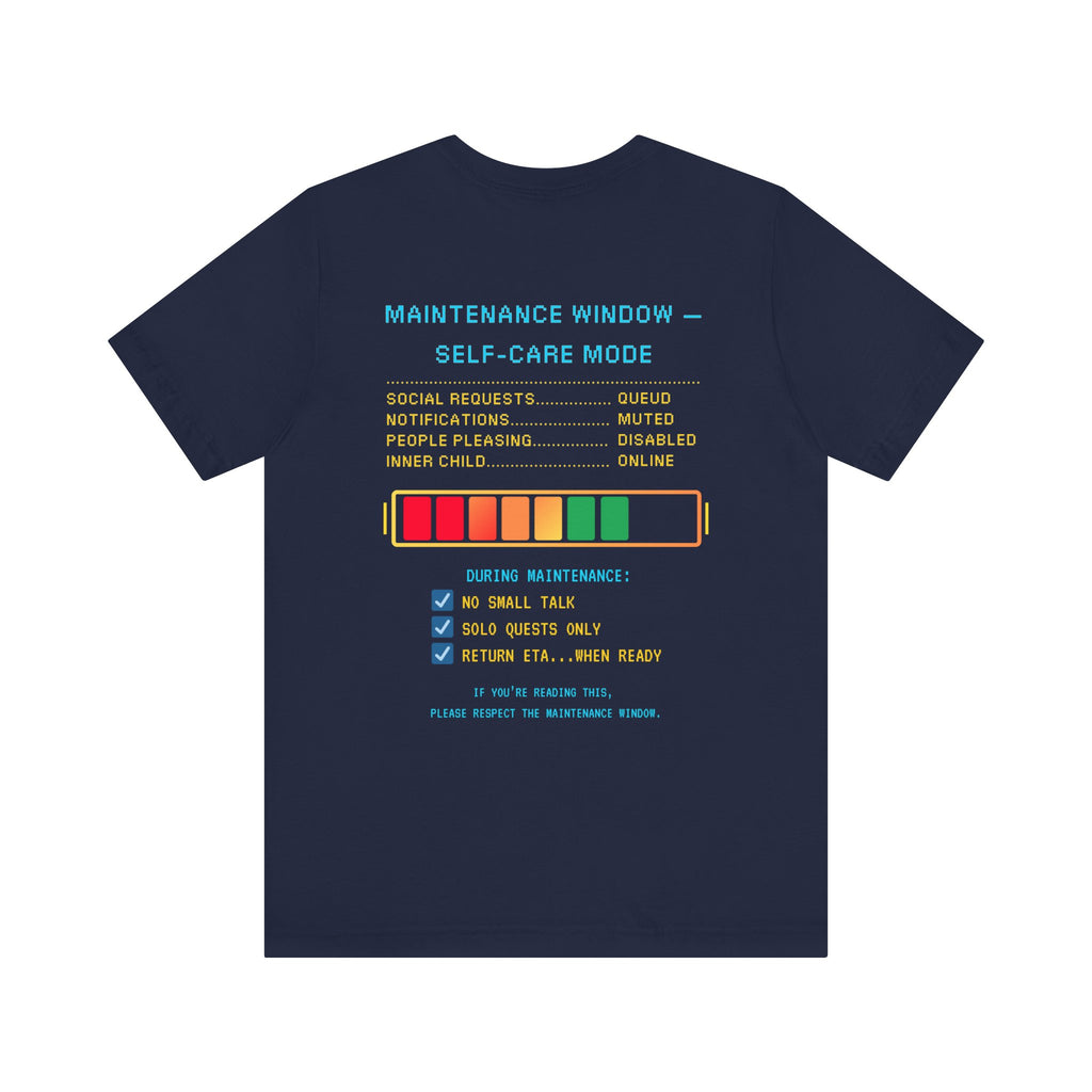 🛠️ AFK FOR MAINTENANCE Shirt • Self-Care Mode Gamer T-Shirt • Retro Pixel AFK Tee for Introverts • 80s 90s Video Game Gift