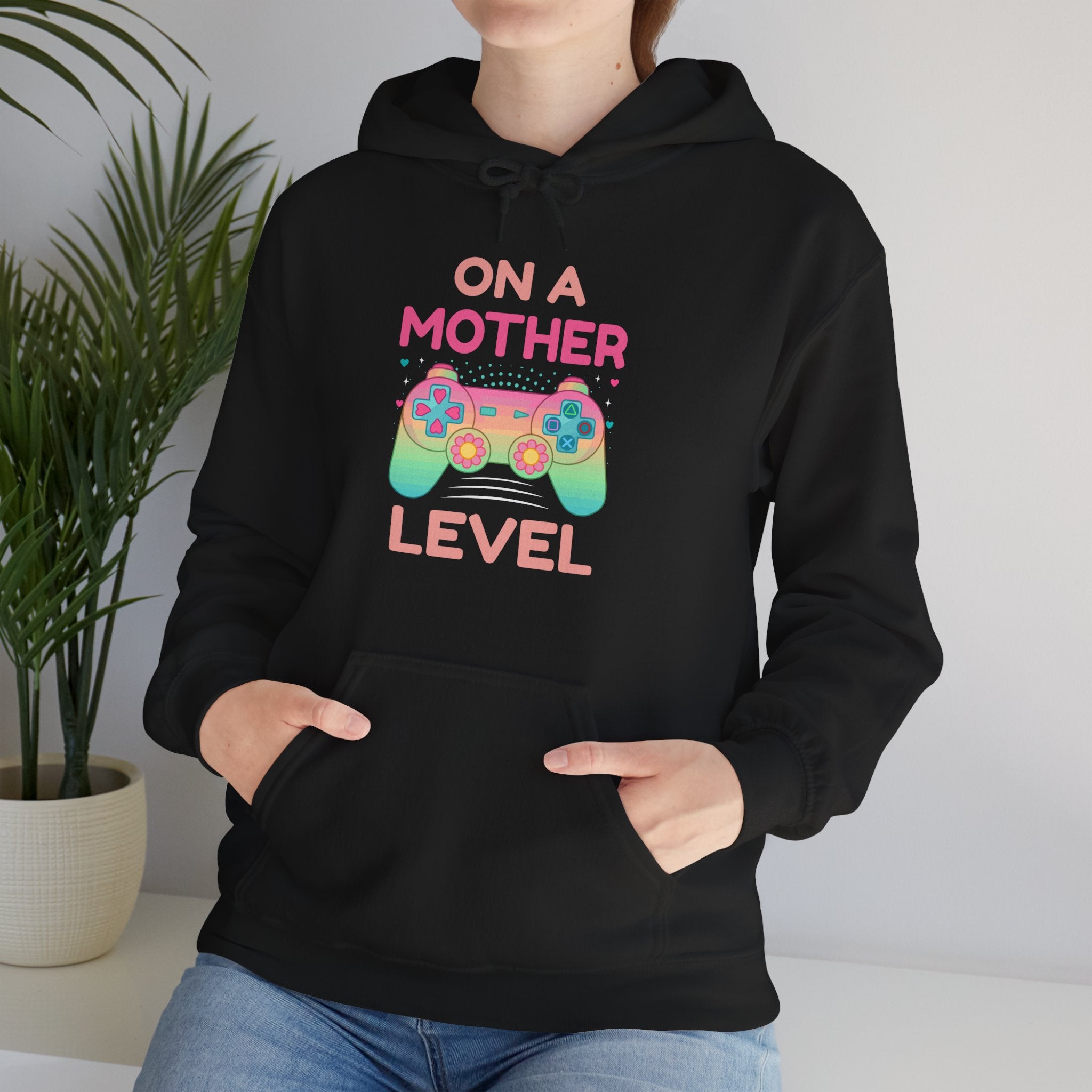 👑 On A Mother Level Hoodie | The Ultimate Mom-Level Gear | Cozy Gaming Sweatshirt