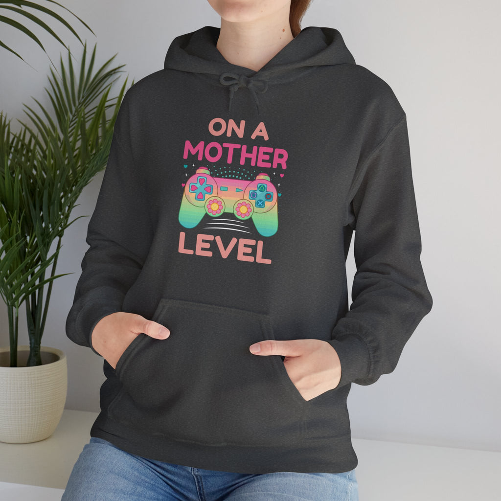 👑 On A Mother Level Hoodie | The Ultimate Mom-Level Gear | Cozy Gaming Sweatshirt