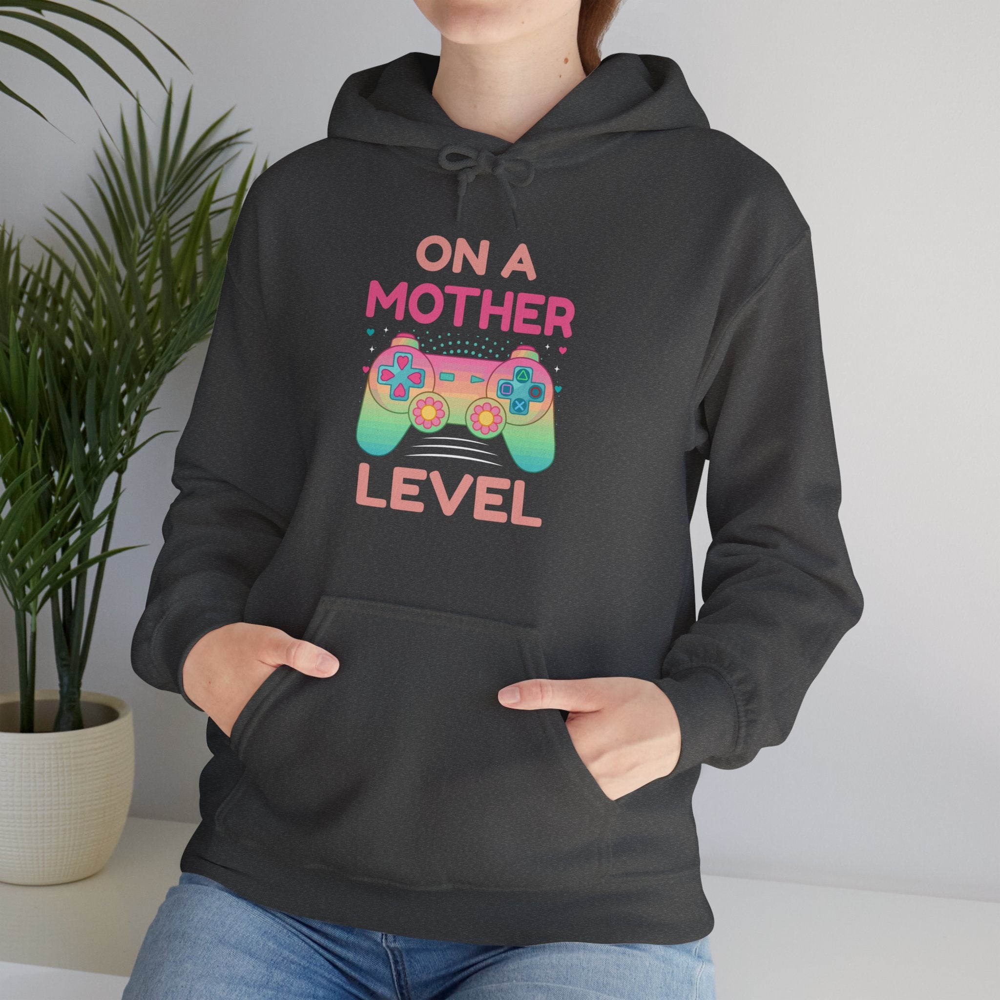 👑 On A Mother Level Hoodie | The Ultimate Mom-Level Gear | Cozy Gaming Sweatshirt