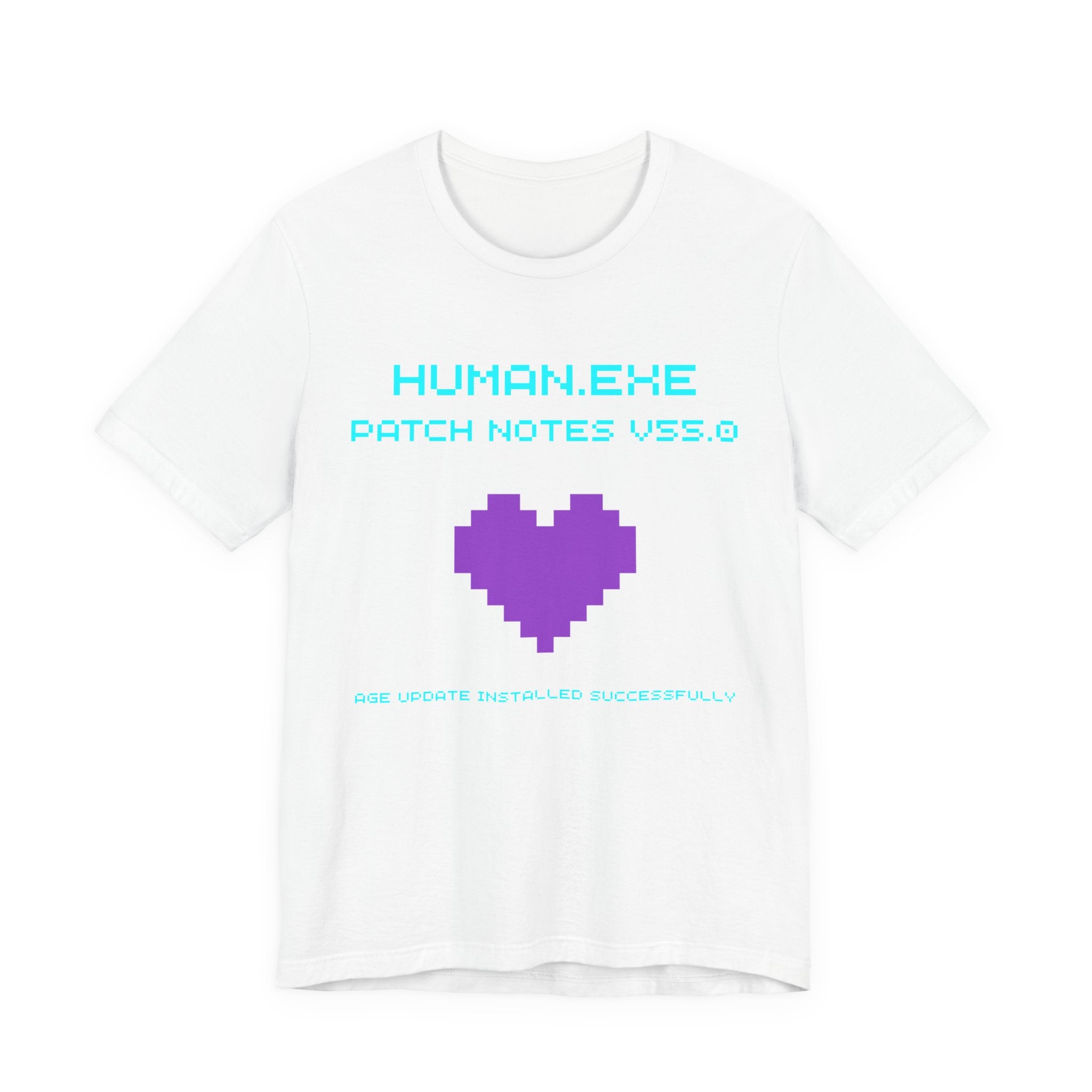 🎮 HUMAN.EXE Patch Notes v55.0 Shirt • Funny 55th Birthday Gamer T-Shirt • Retro Changelog Tee for 80s 90s Gamers • Level 55 Upgrade Gift