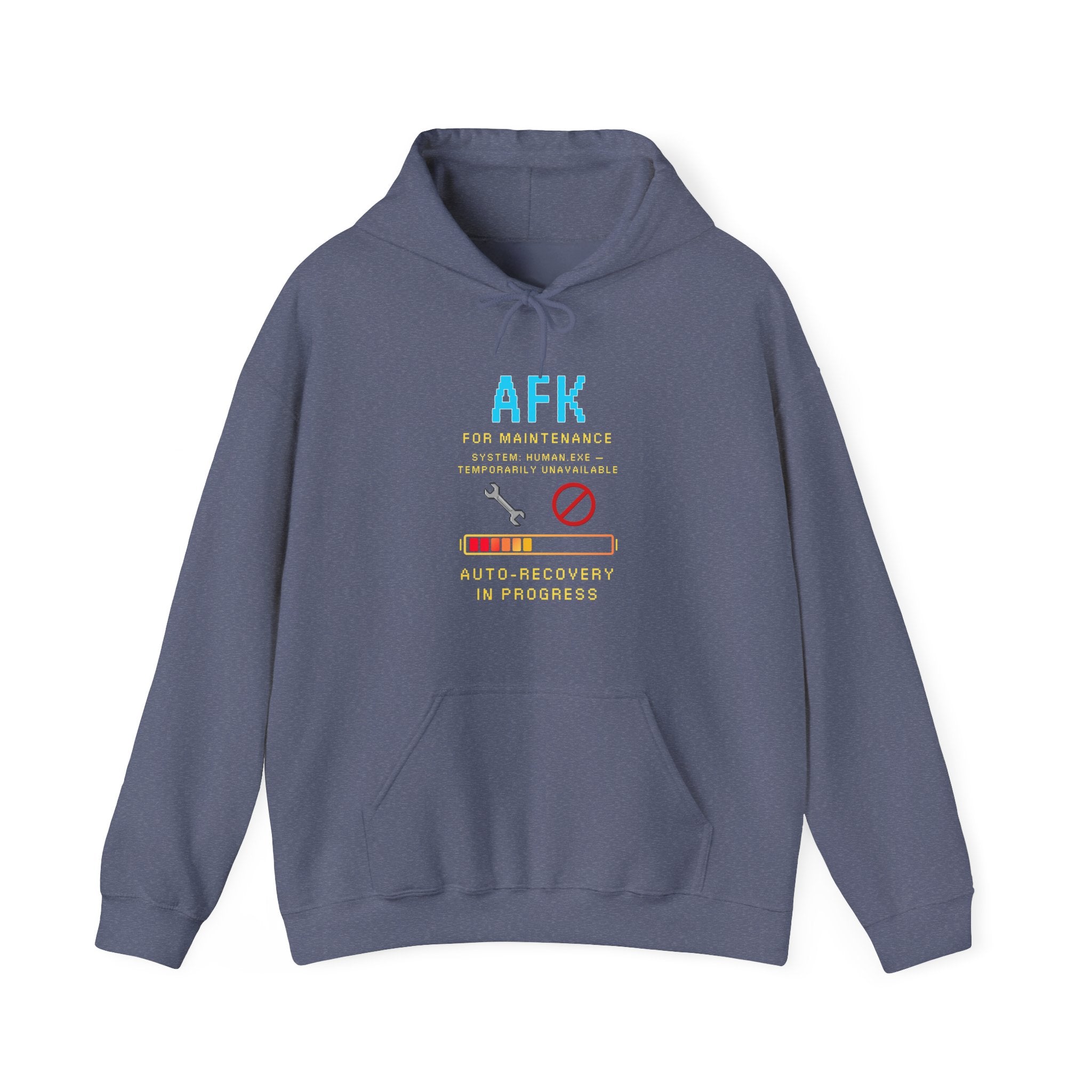 🛠️ AFK FOR MAINTENANCE Hoodie • Self-Care Mode Gamer Hoodie • Retro Pixel AFK Sweatshirt • Cozy Introvert Gamer Gift