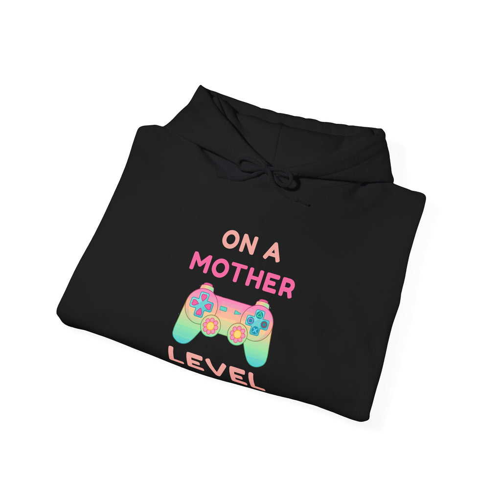 On a Mother Level – Multitasking in Boss Mode Gamer Mom Hoodie (Front & Back Print)