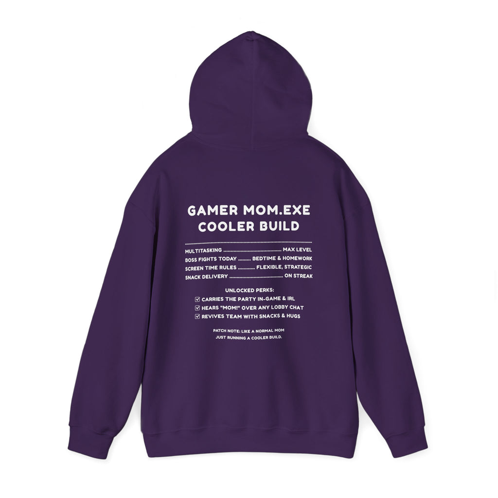 Gamer Mom – Like a Normal Mom, Only Way Cooler Hoodie (Front & Back Print)