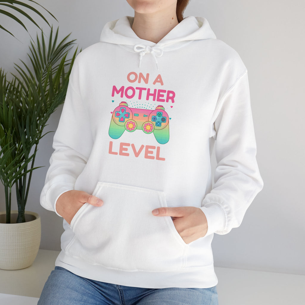 👑 On A Mother Level Hoodie | The Ultimate Mom-Level Gear | Cozy Gaming Sweatshirt
