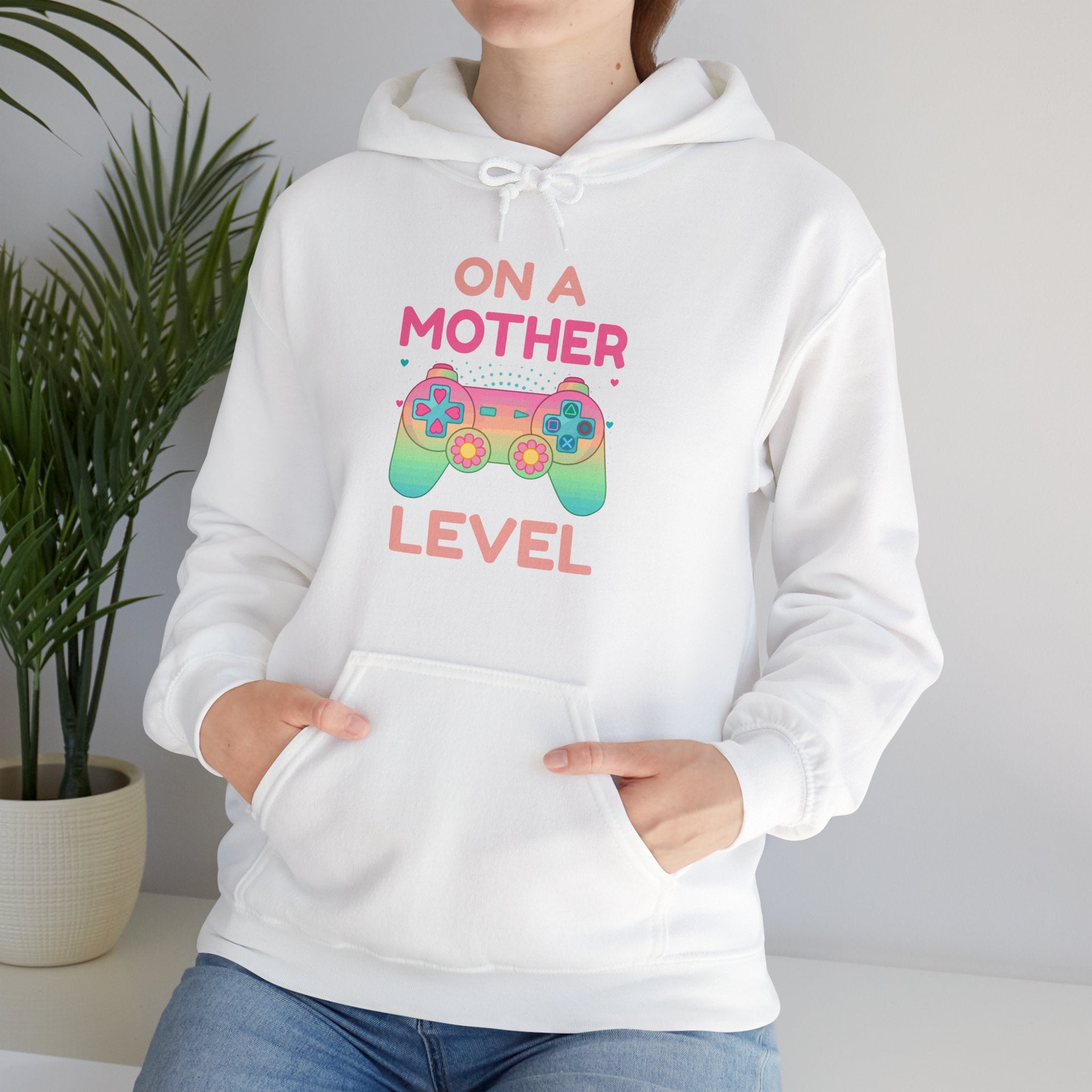 👑 On A Mother Level Hoodie | The Ultimate Mom-Level Gear | Cozy Gaming Sweatshirt