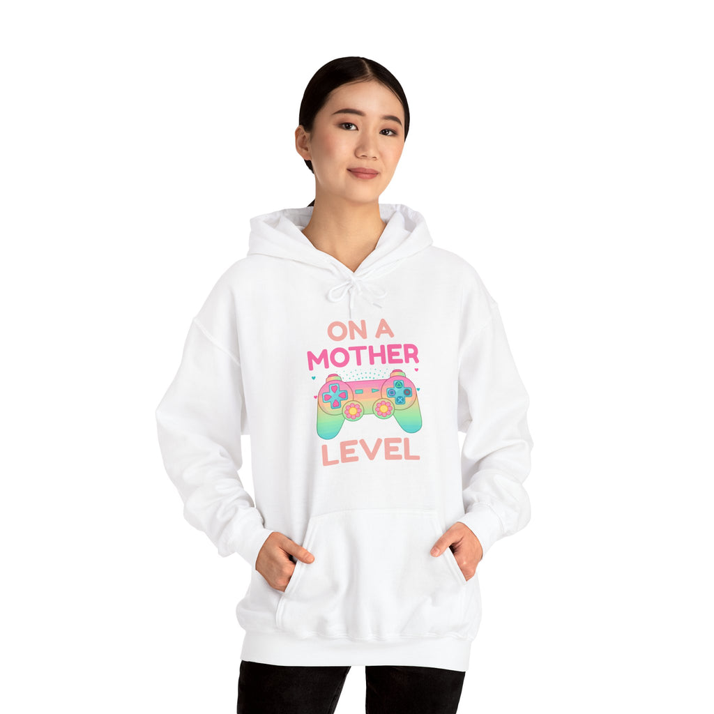 👑 On A Mother Level Hoodie | The Ultimate Mom-Level Gear | Cozy Gaming Sweatshirt