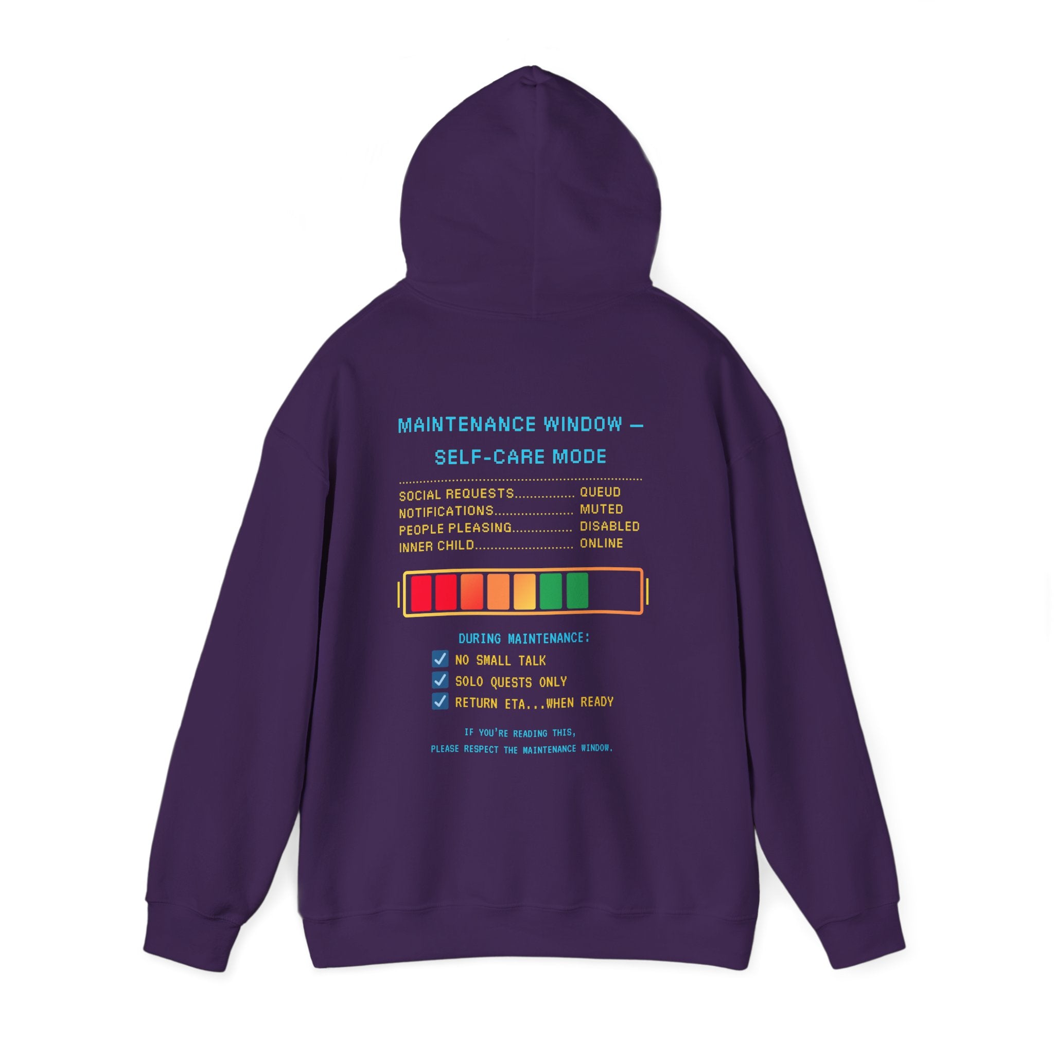 🛠️ AFK FOR MAINTENANCE Hoodie • Self-Care Mode Gamer Hoodie • Retro Pixel AFK Sweatshirt • Cozy Introvert Gamer Gift