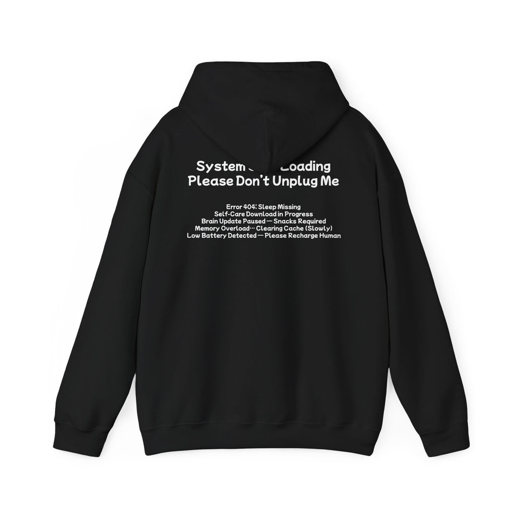 🔥 Brain Buffering Hoodie • 67% Loading Pullover • Funny Gamer Error Hoodie • Front + Back Loading Screen Design • Mental Health Gamer Gift