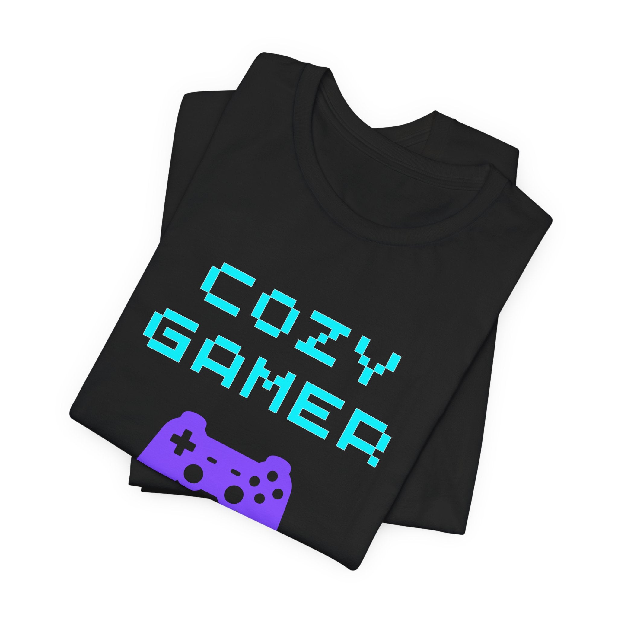 Cozy Gamer Shirt – Staying In Is the Plan Retro Controller Tee (Front & Back Print)