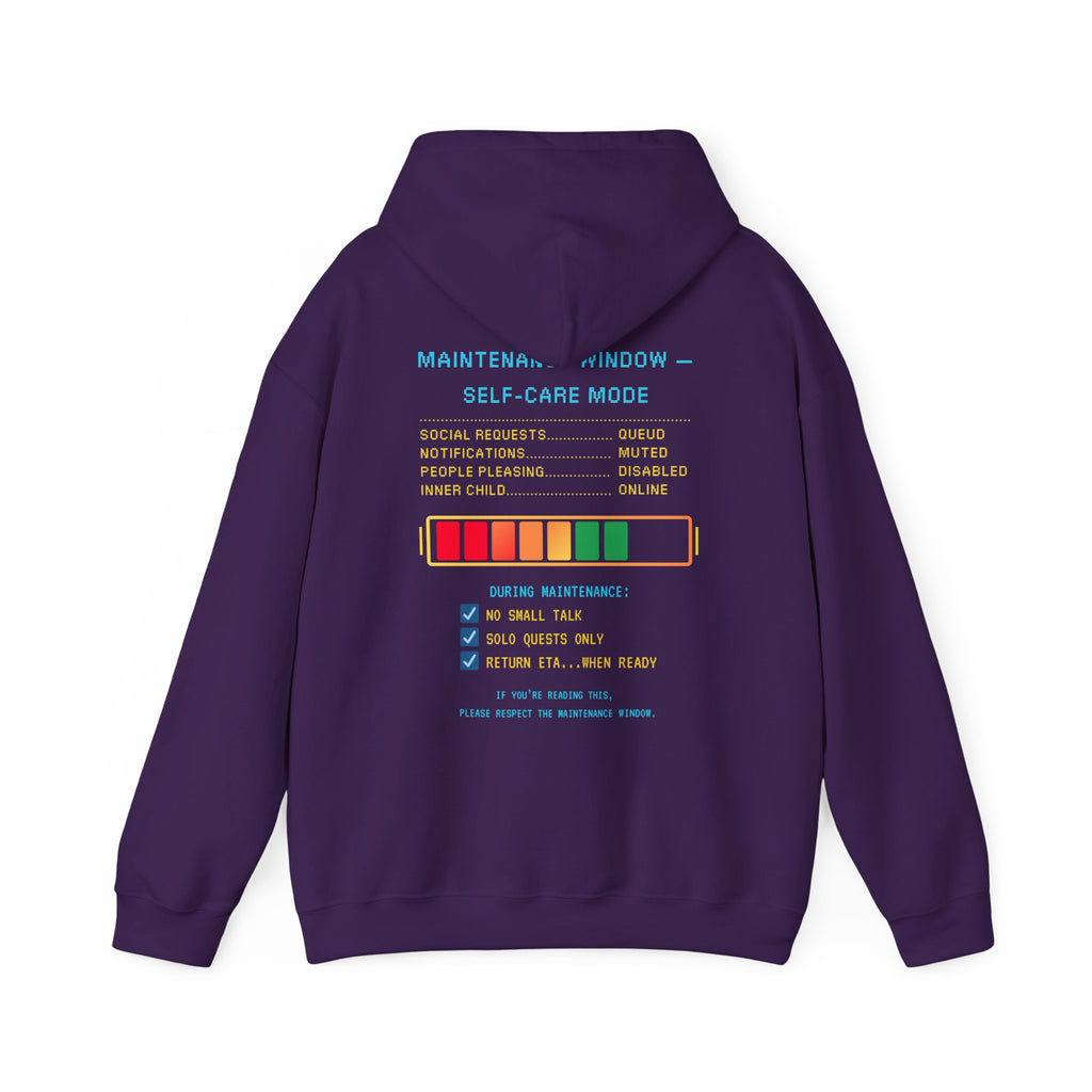 🛠️ AFK FOR MAINTENANCE Hoodie • Self-Care Mode Gamer Hoodie • Retro Pixel AFK Sweatshirt • Cozy Introvert Gamer Gift