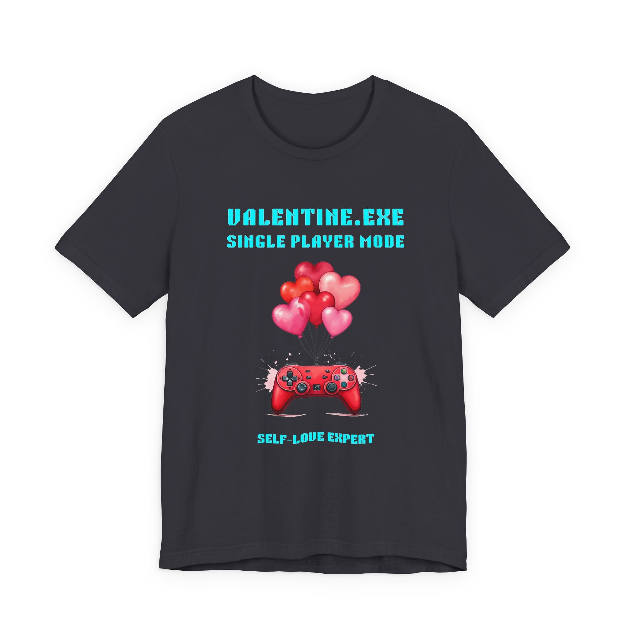 Valentine Exe Single Player Mode Shirt | Funny Anti Valentines Day Gift | Self Love Gift | Introvert Valentine Tee | Unique Gift for Singles