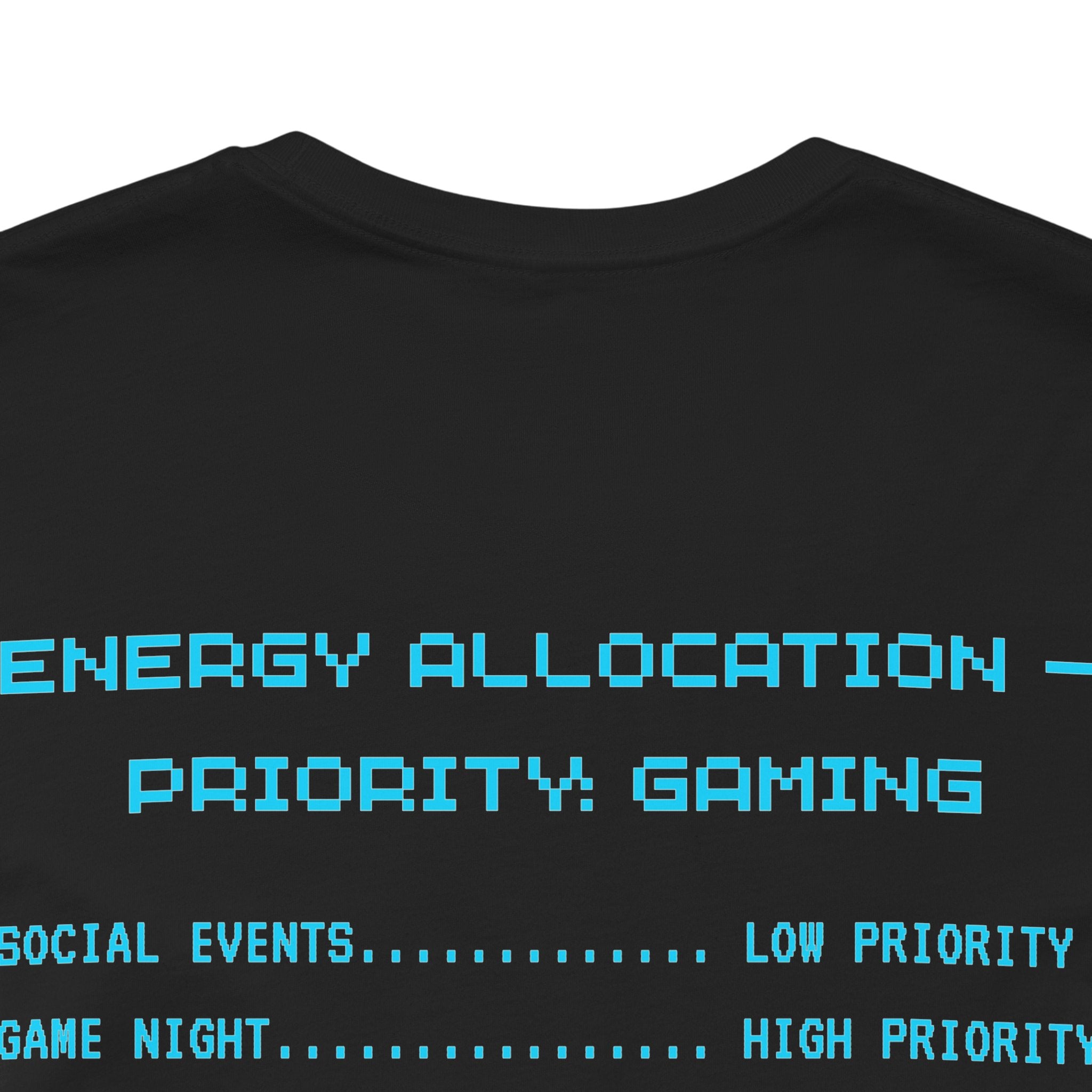 Introvert Mode: On – Gamer Edition Shirt (Front & Back Print Introvert Gamer Tee)