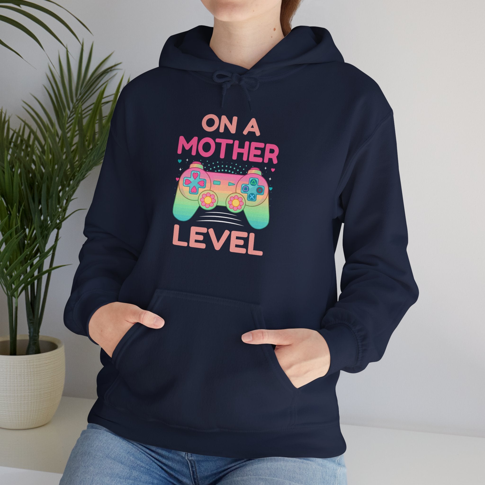 👑 On A Mother Level Hoodie | The Ultimate Mom-Level Gear | Cozy Gaming Sweatshirt