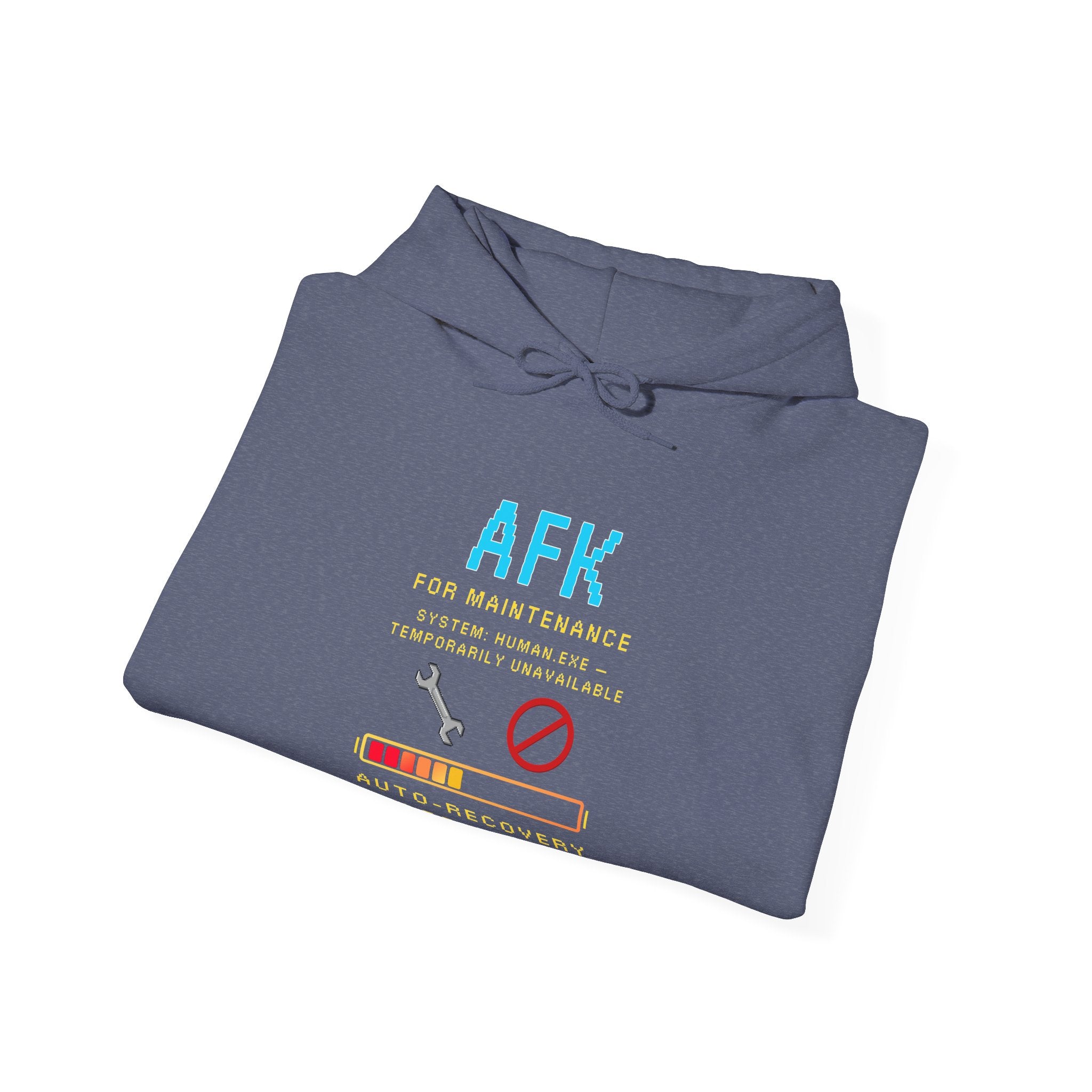 🛠️ AFK FOR MAINTENANCE Hoodie • Self-Care Mode Gamer Hoodie • Retro Pixel AFK Sweatshirt • Cozy Introvert Gamer Gift