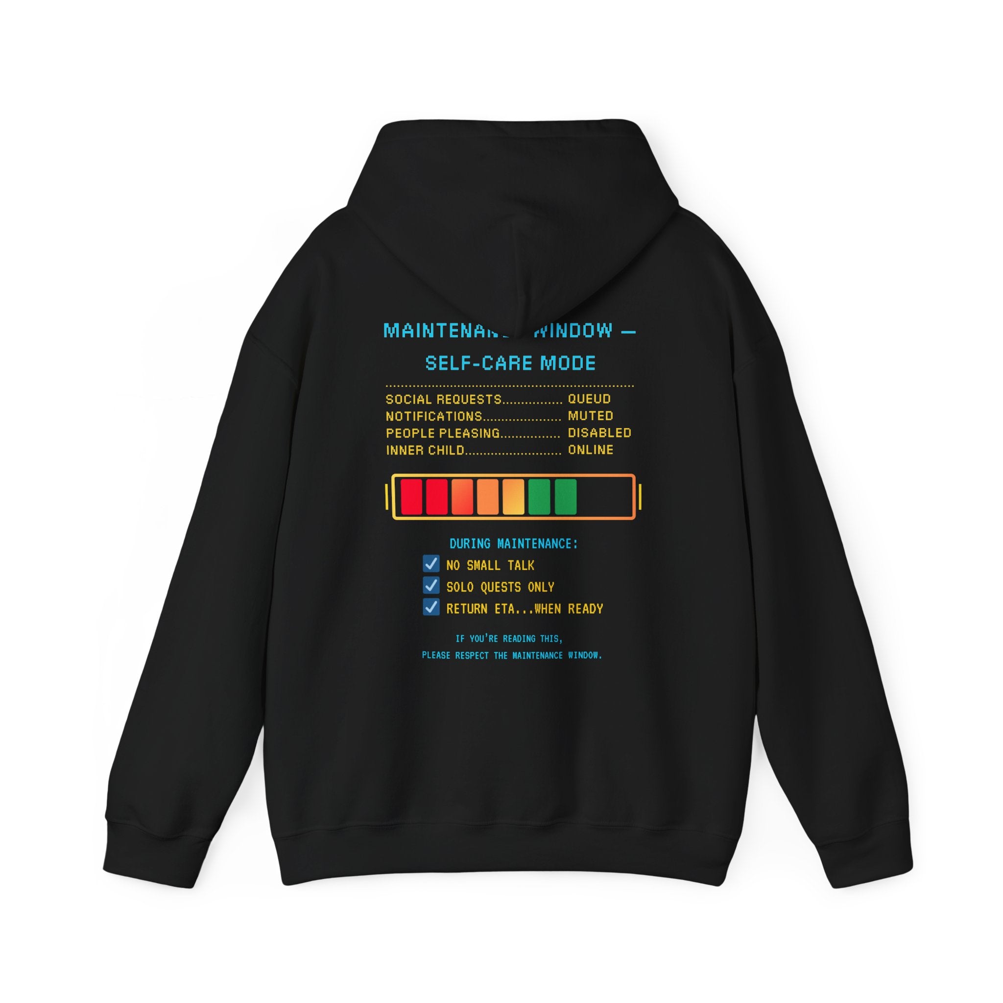 🛠️ AFK FOR MAINTENANCE Hoodie • Self-Care Mode Gamer Hoodie • Retro Pixel AFK Sweatshirt • Cozy Introvert Gamer Gift