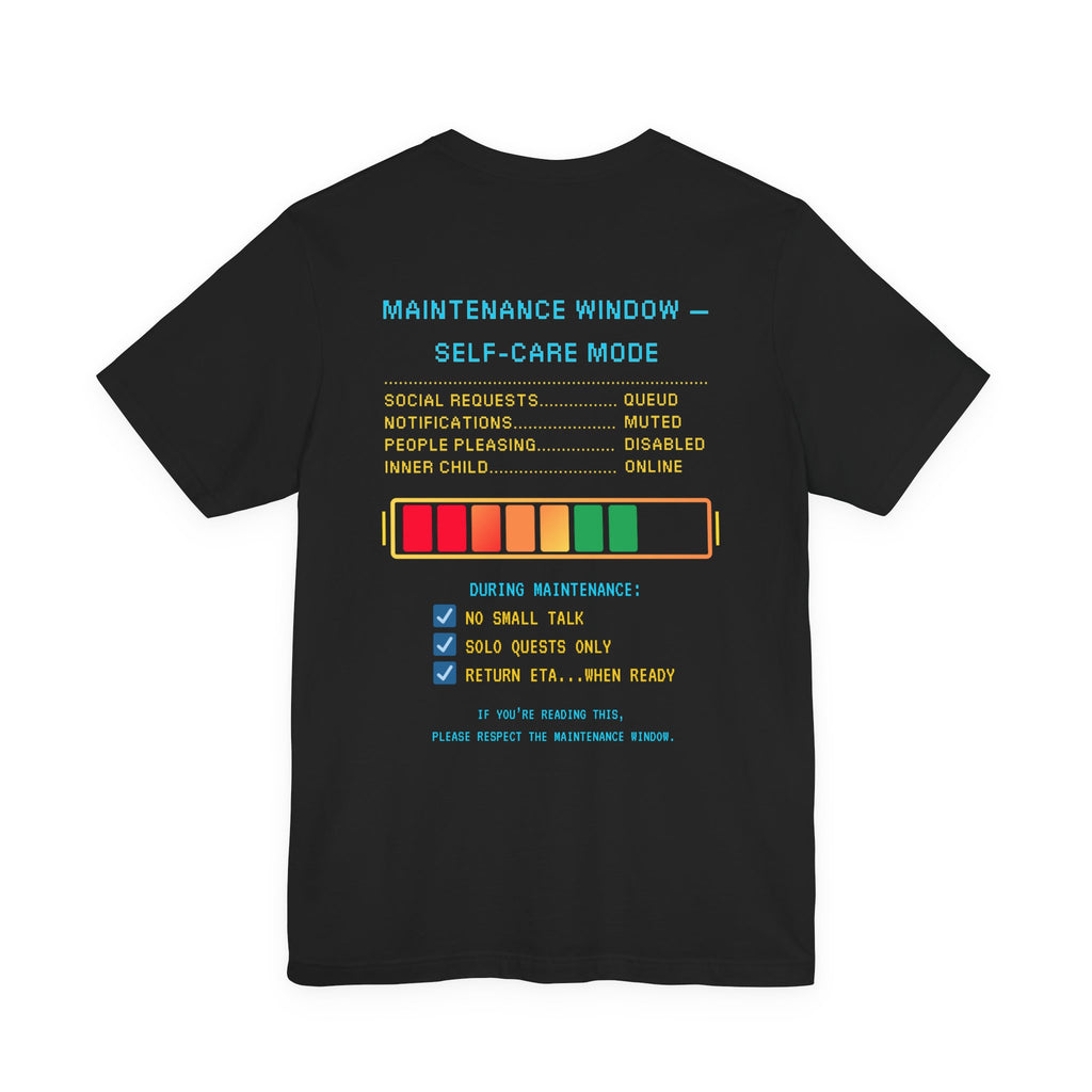 🛠️ AFK FOR MAINTENANCE Shirt • Self-Care Mode Gamer T-Shirt • Retro Pixel AFK Tee for Introverts • 80s 90s Video Game Gift