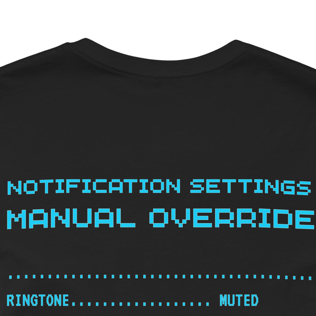 HUMAN.EXE On Silent Mode Shirt – Not Broken, Just Resting (Front & Back Print)