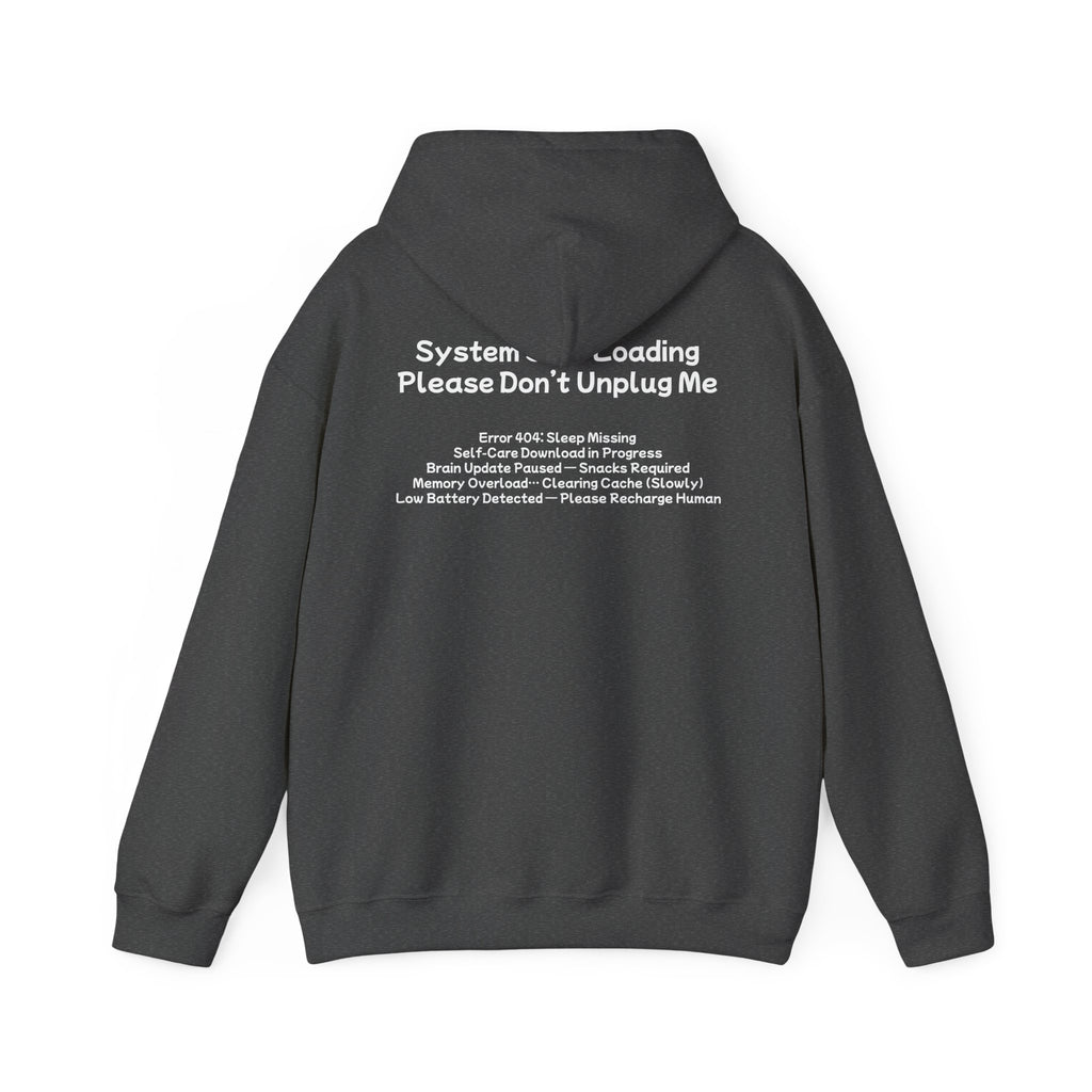🔥 Brain Buffering Hoodie • 67% Loading Pullover • Funny Gamer Error Hoodie • Front + Back Loading Screen Design • Mental Health Gamer Gift