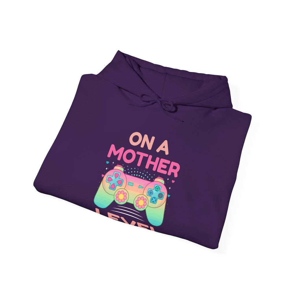 👑 On A Mother Level Hoodie | The Ultimate Mom-Level Gear | Cozy Gaming Sweatshirt