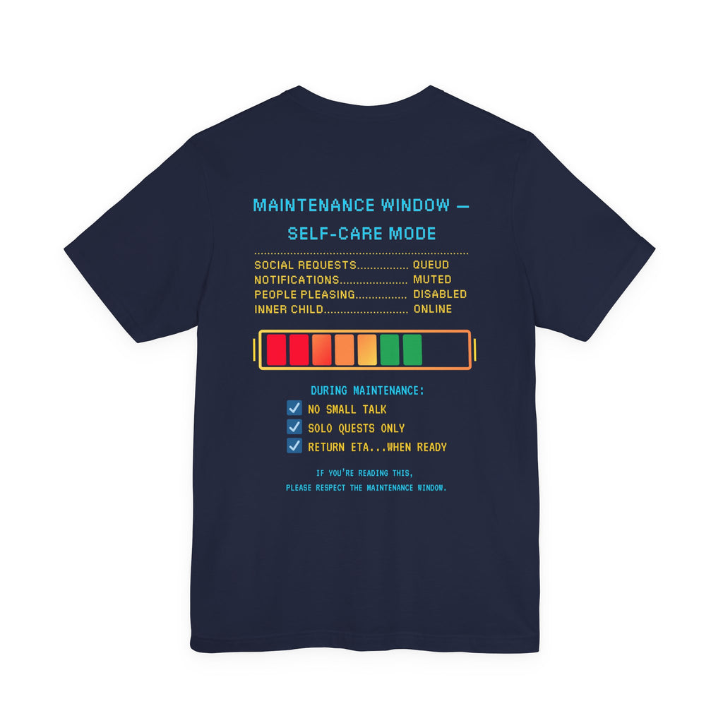 🛠️ AFK FOR MAINTENANCE Shirt • Self-Care Mode Gamer T-Shirt • Retro Pixel AFK Tee for Introverts • 80s 90s Video Game Gift