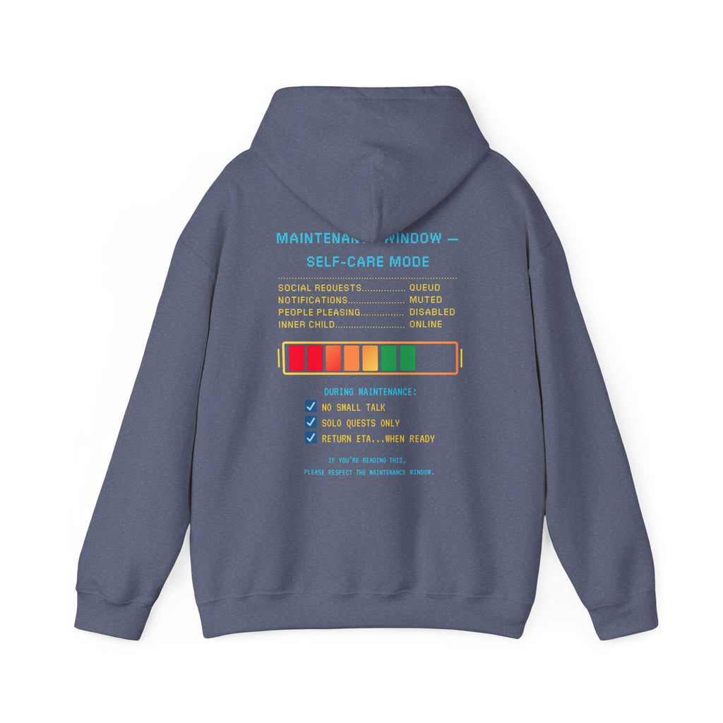 🛠️ AFK FOR MAINTENANCE Hoodie • Self-Care Mode Gamer Hoodie • Retro Pixel AFK Sweatshirt • Cozy Introvert Gamer Gift