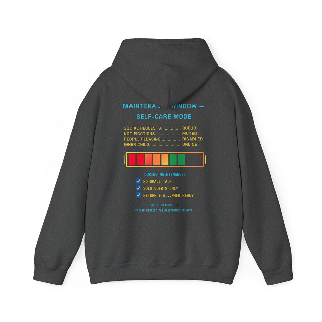 🛠️ AFK FOR MAINTENANCE Hoodie • Self-Care Mode Gamer Hoodie • Retro Pixel AFK Sweatshirt • Cozy Introvert Gamer Gift