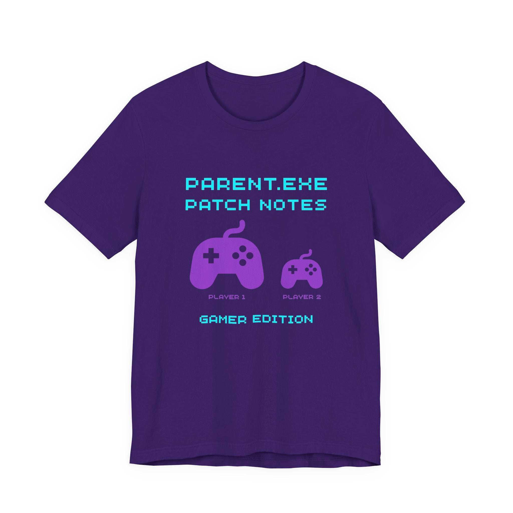 Gamer Parent Patch Notes Shirt – PARENT.EXE Gamer Edition (Front & Back Print)