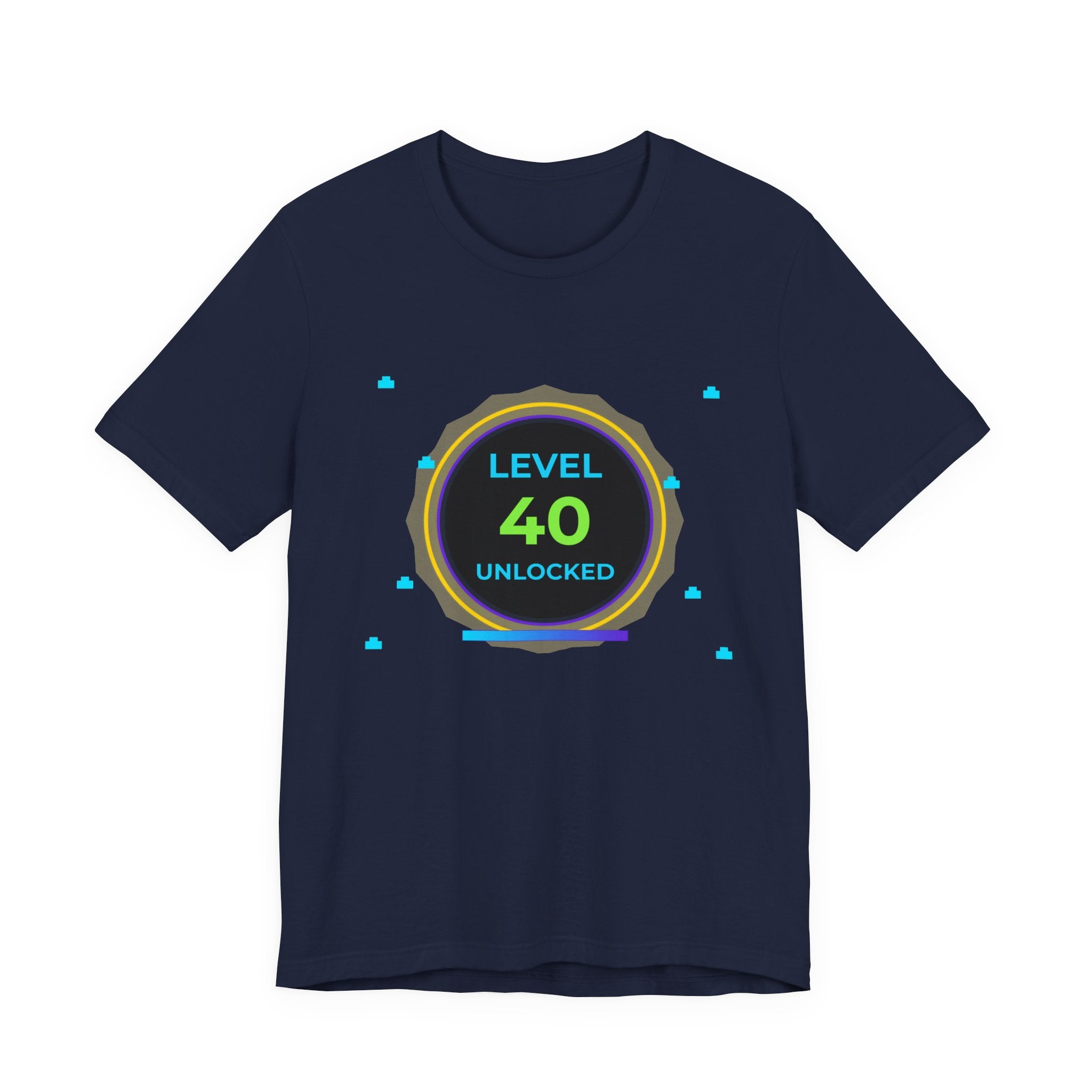 🔥 Level 40 Legend Shirt • Front + Back Design • 40th Birthday Gamer Gift • Retro Gaming Tee • Achievement Badge • Milestone Birthday