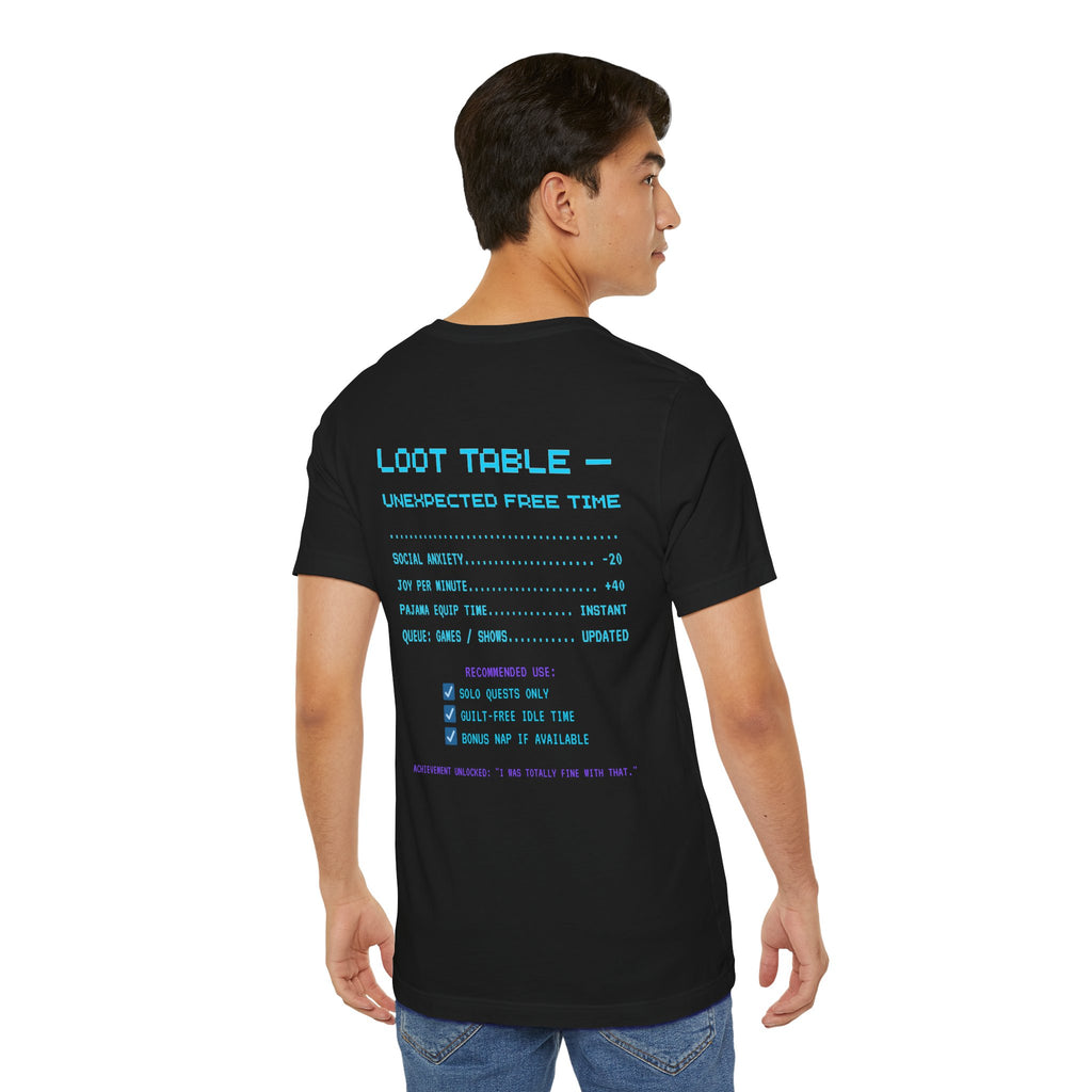 Canceled Plans = S-Tier Loot Shirt – Rare Drop: Free Evening Gamer Tee (Front & Back Print)